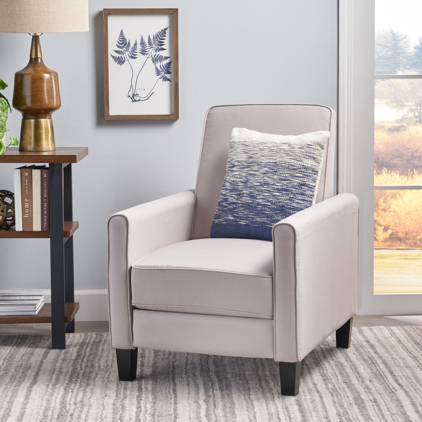 Push Back Chair For Elegant Home