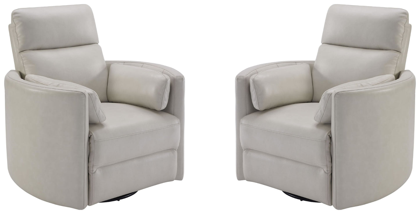 Radius - Cordless Power Swivel Glider Recliner (Set of 2)