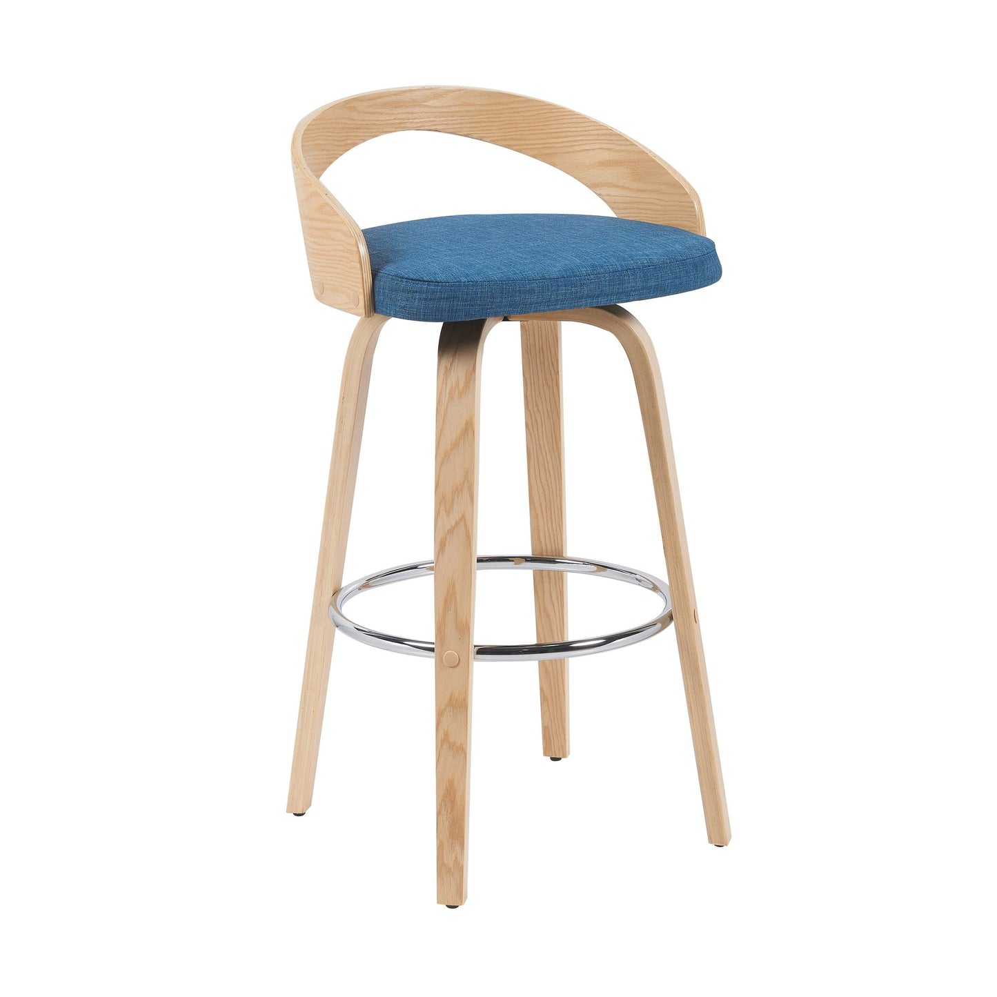 Sonia - Swivel Bar Height Stool - Brown