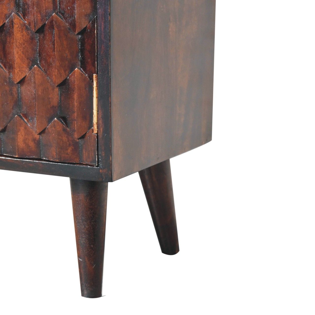 Mini Pineapple Carved Cabinet