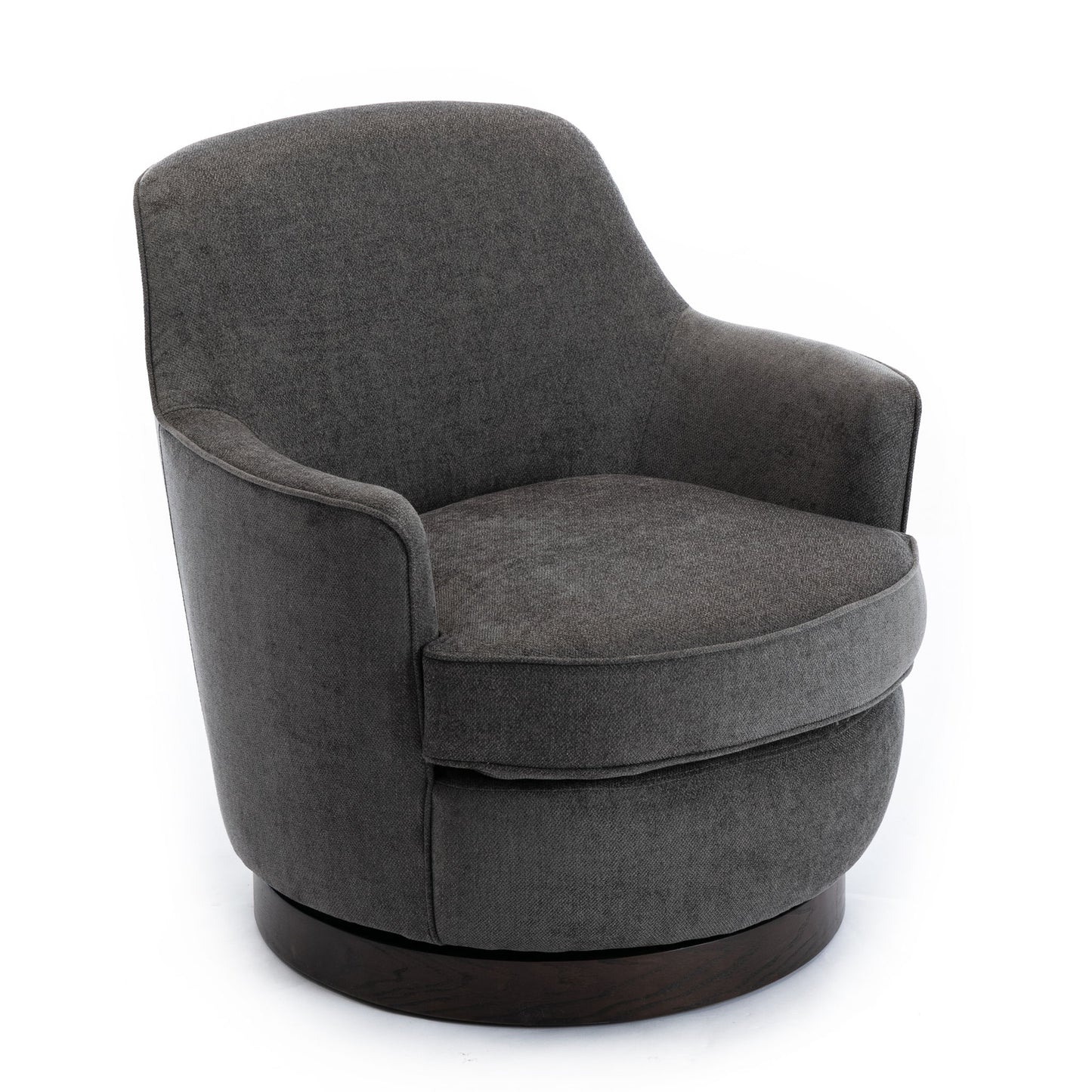 Richfield - Swivel Chair - Charcoal Gray