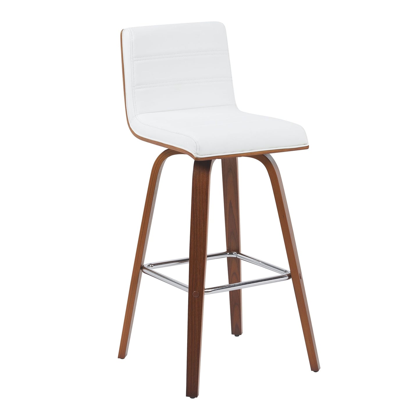 Vienna - Swivel Bar Stool - Walnut Base