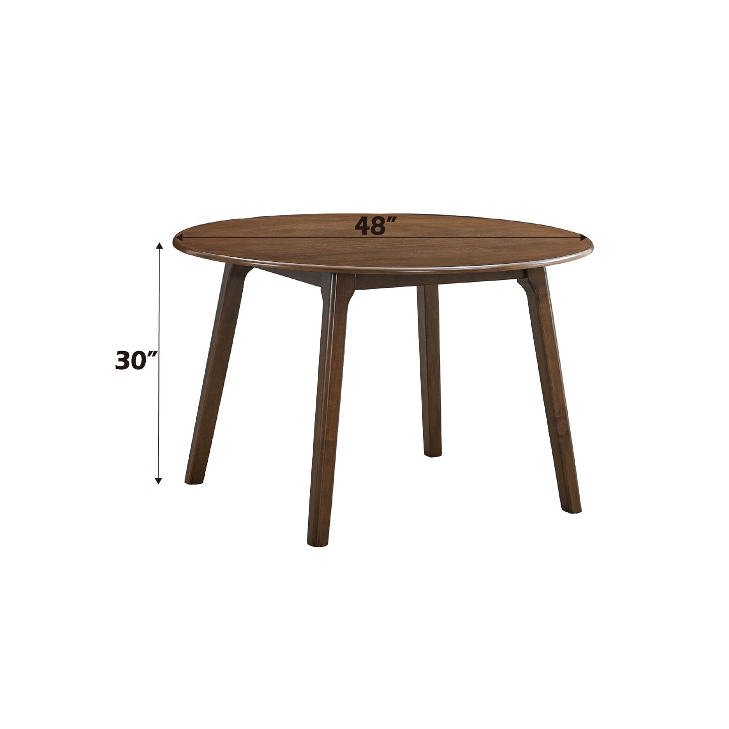 Keiki - 5 Piece Dining Room Set - Walnut