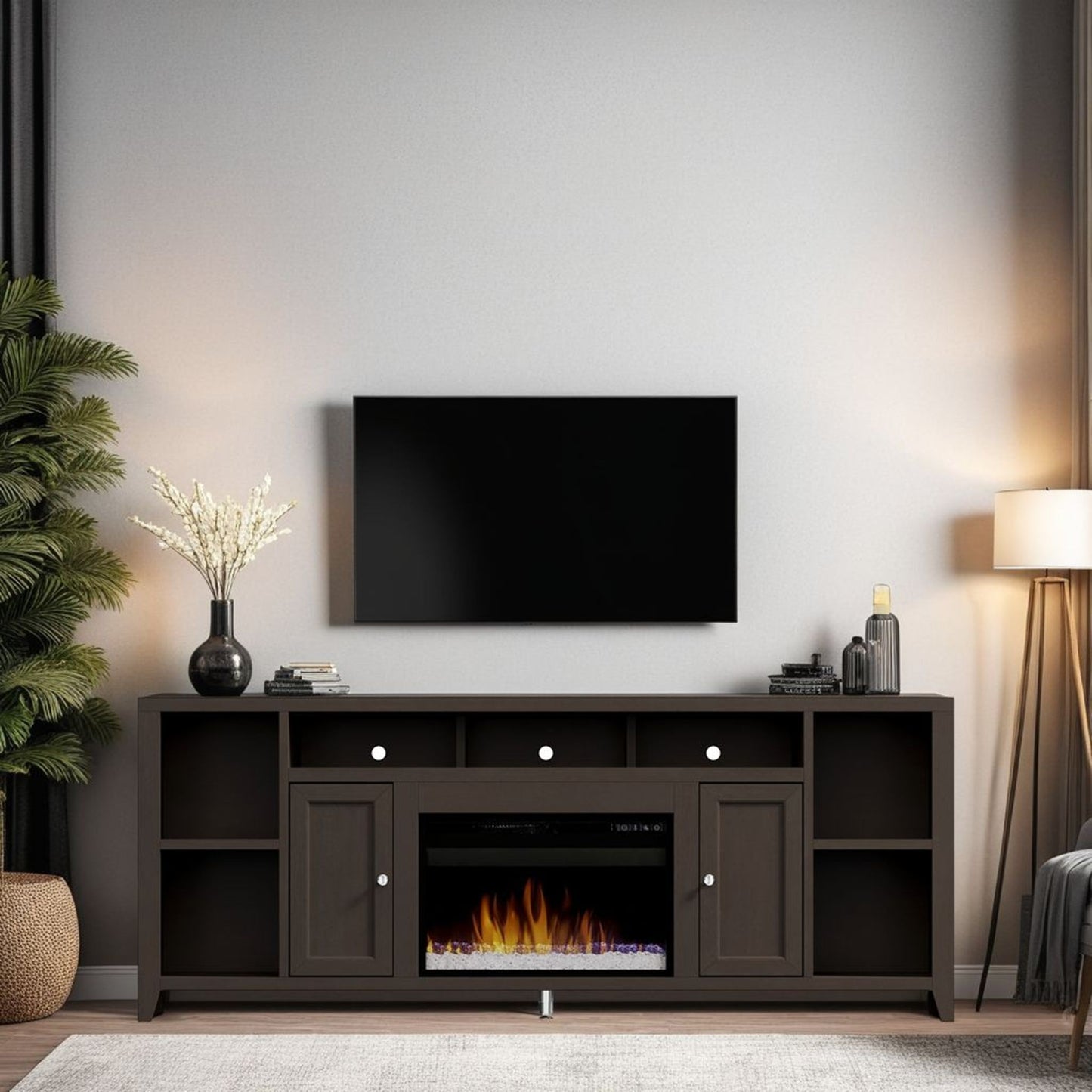 Urban Loft - Electric Fireplace TV Console