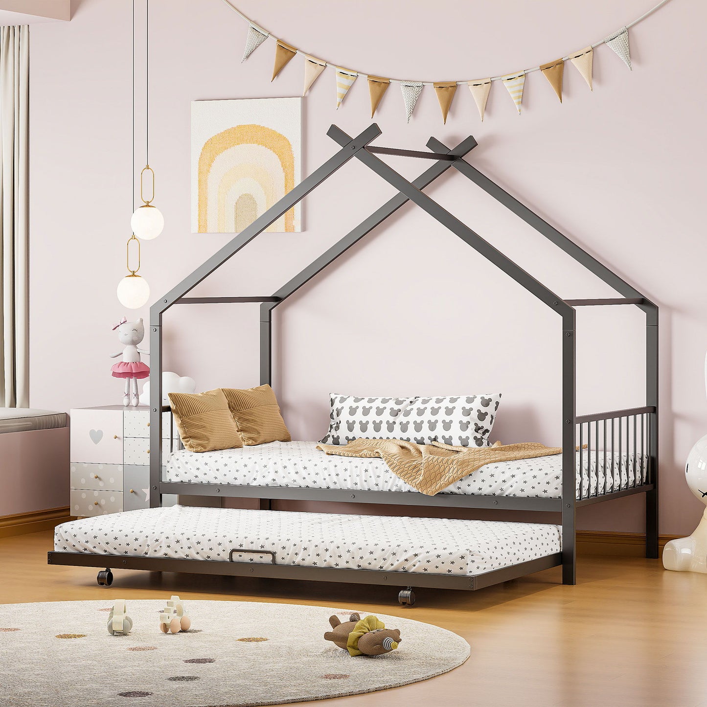 Adorable House Design Bed