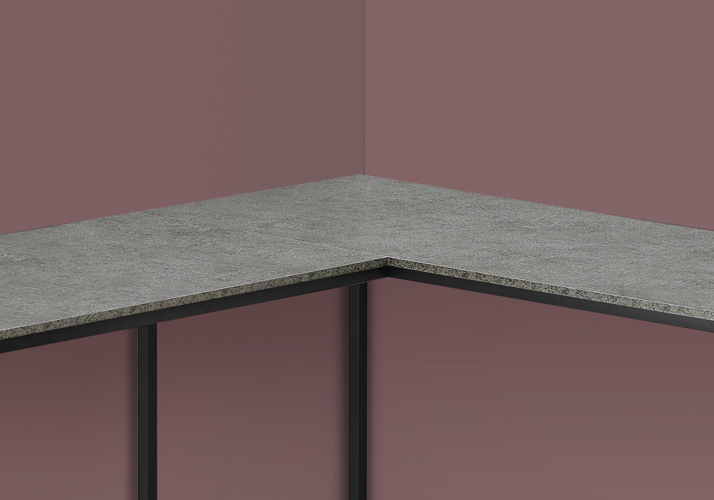 Computer Desk, Home Office, Corner, L Shape, Laptop, Contemporary & Modern