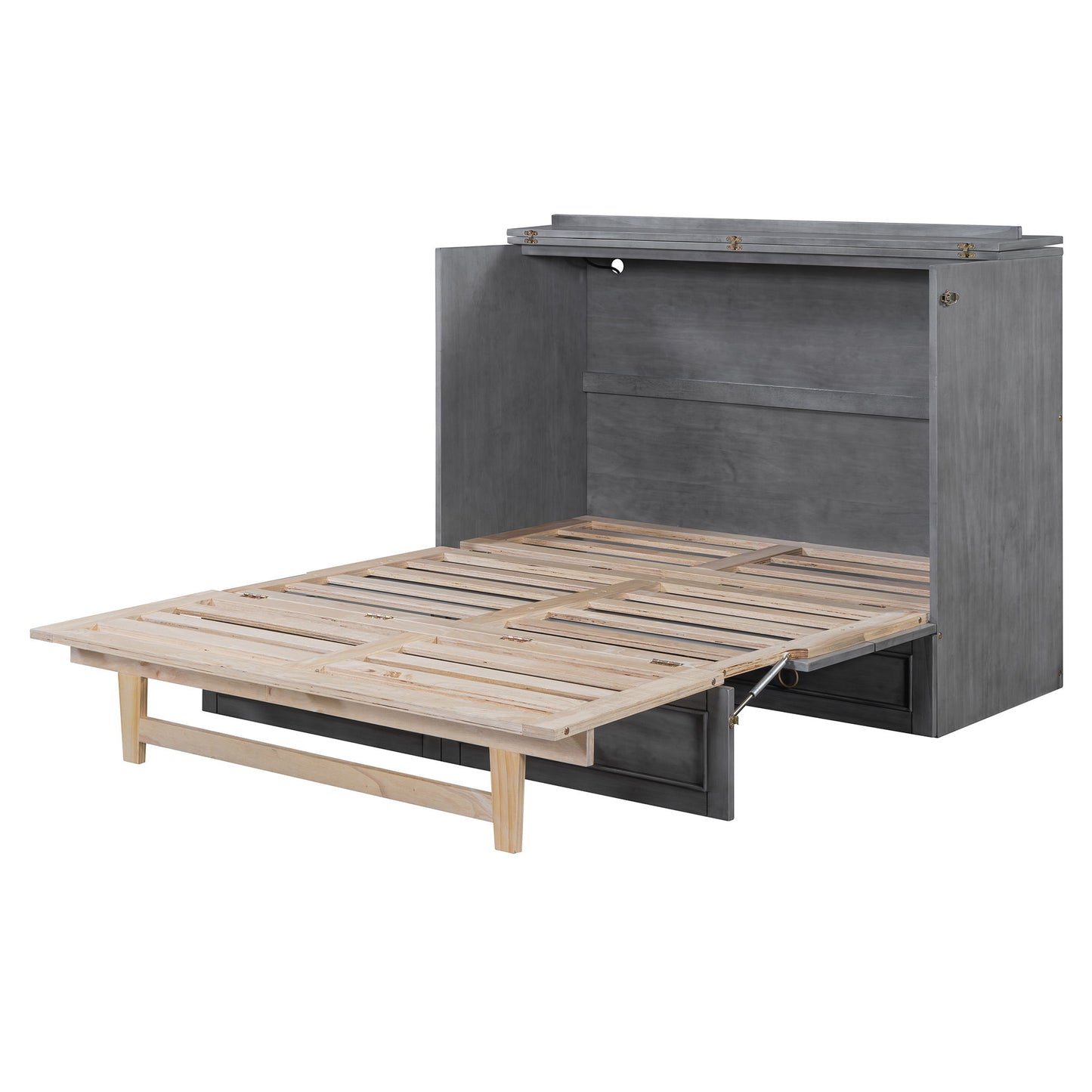 Murphy Bed With Large Drawers And Stylish Design