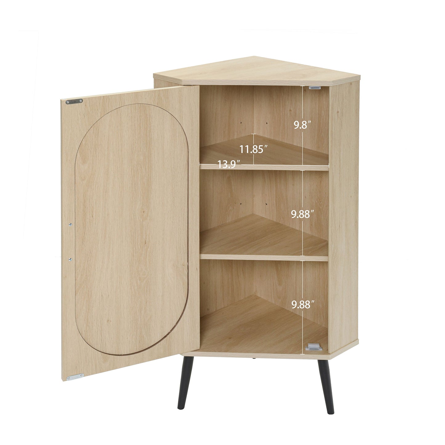 Freestanding Corner Corner Cabinet For Living Room