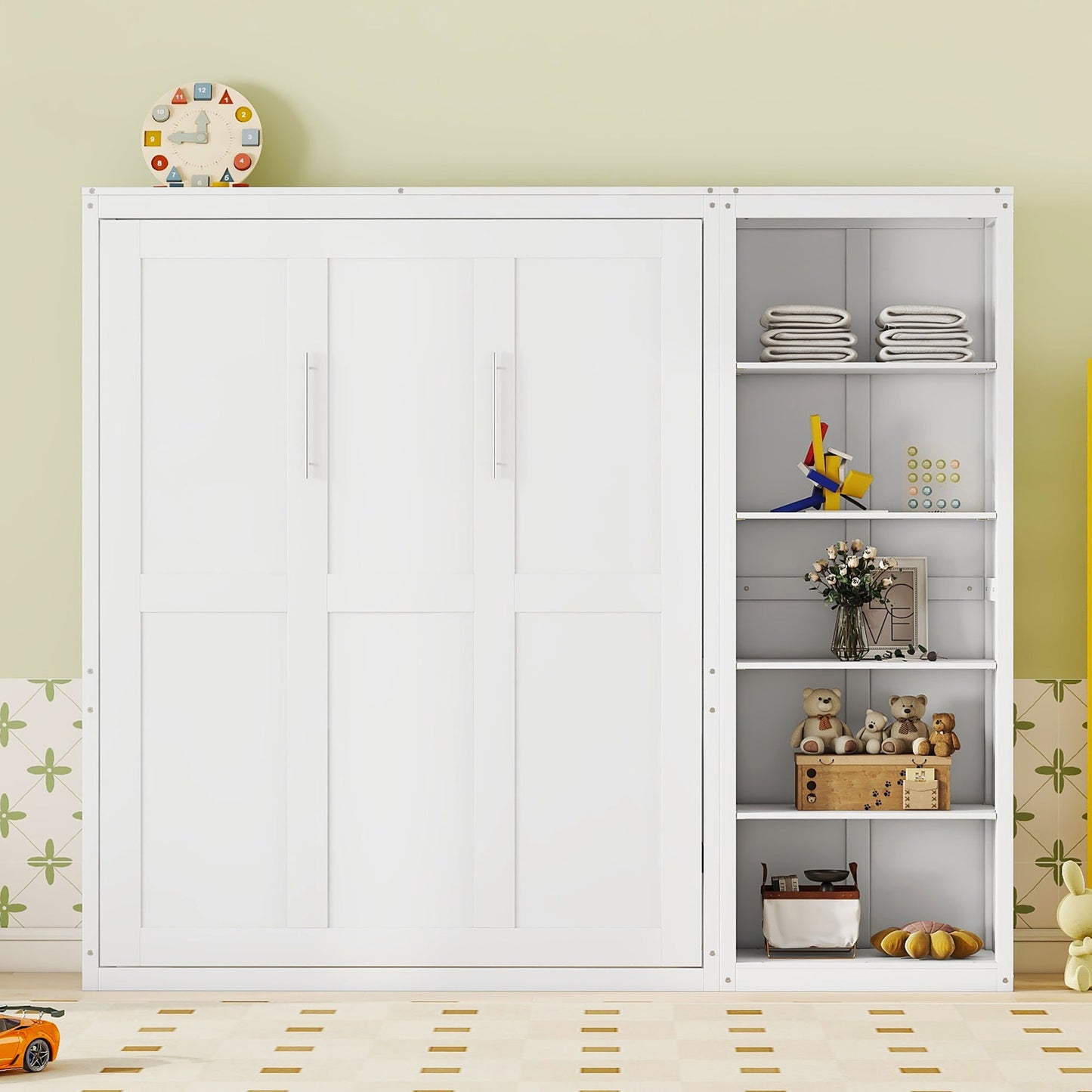 Murphy Wall Bed With Shelves