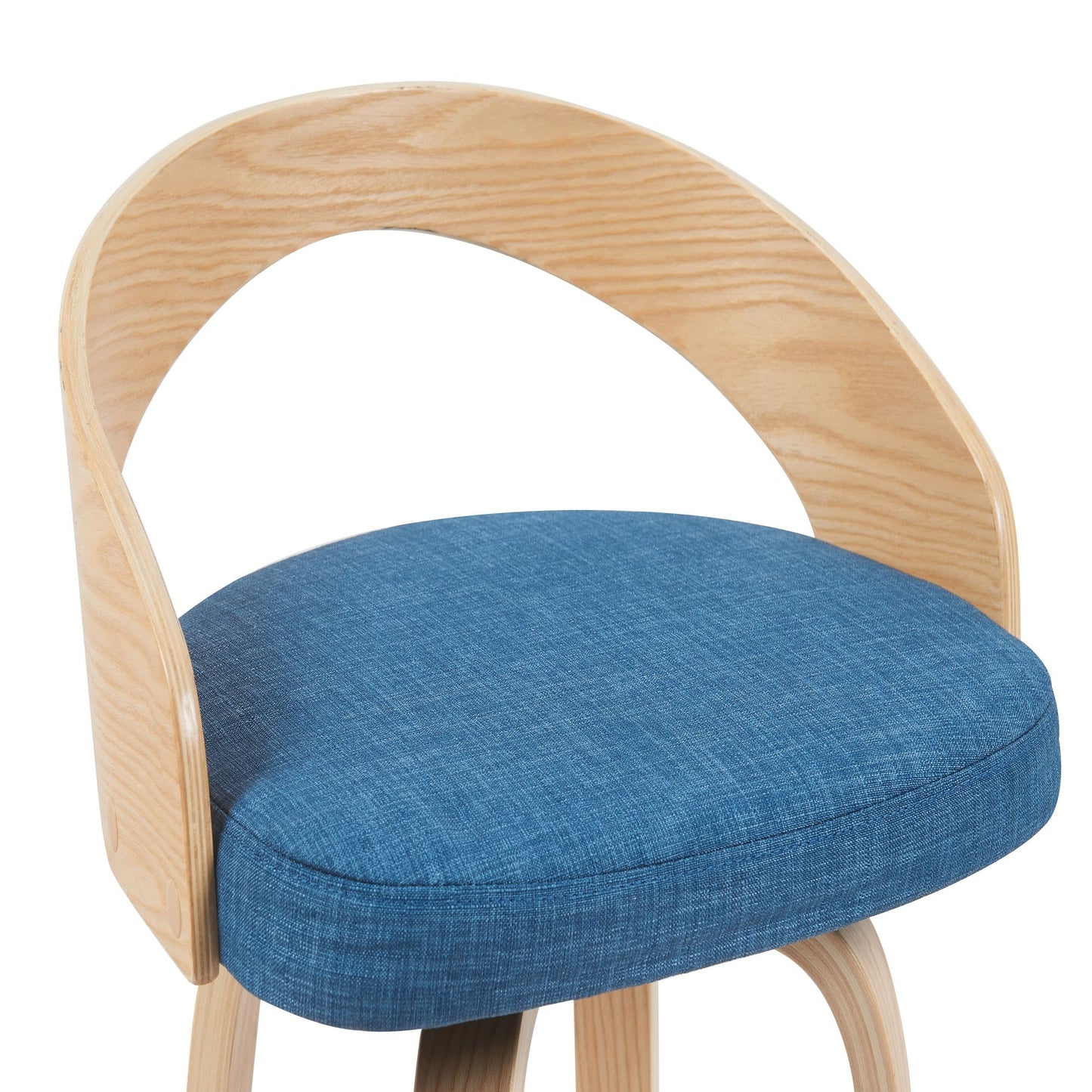 Sonia - Swivel Bar Height Stool - Brown