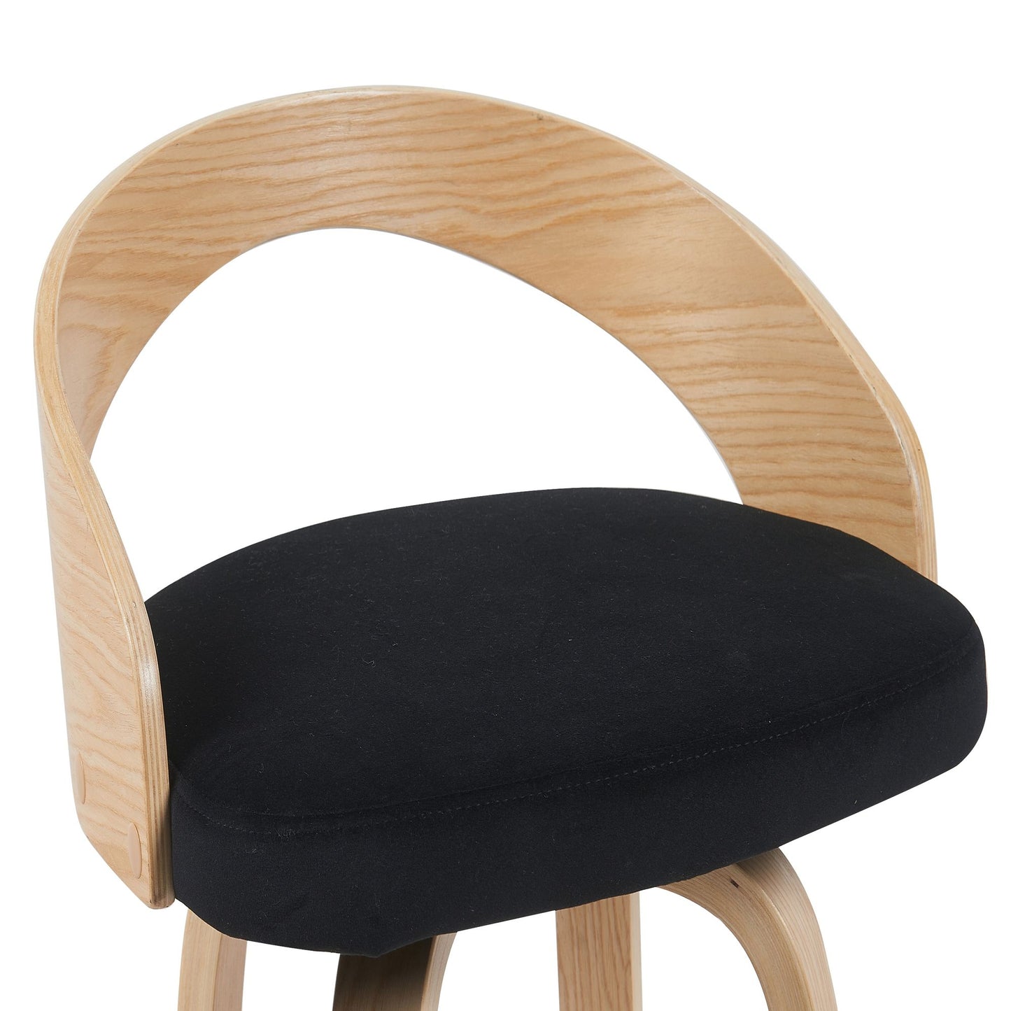 Sonia - Swivel Bar Height Stool - Brown