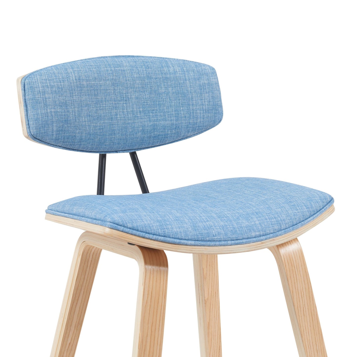 Fox - Swivel Bar Height Stool - Light Brown