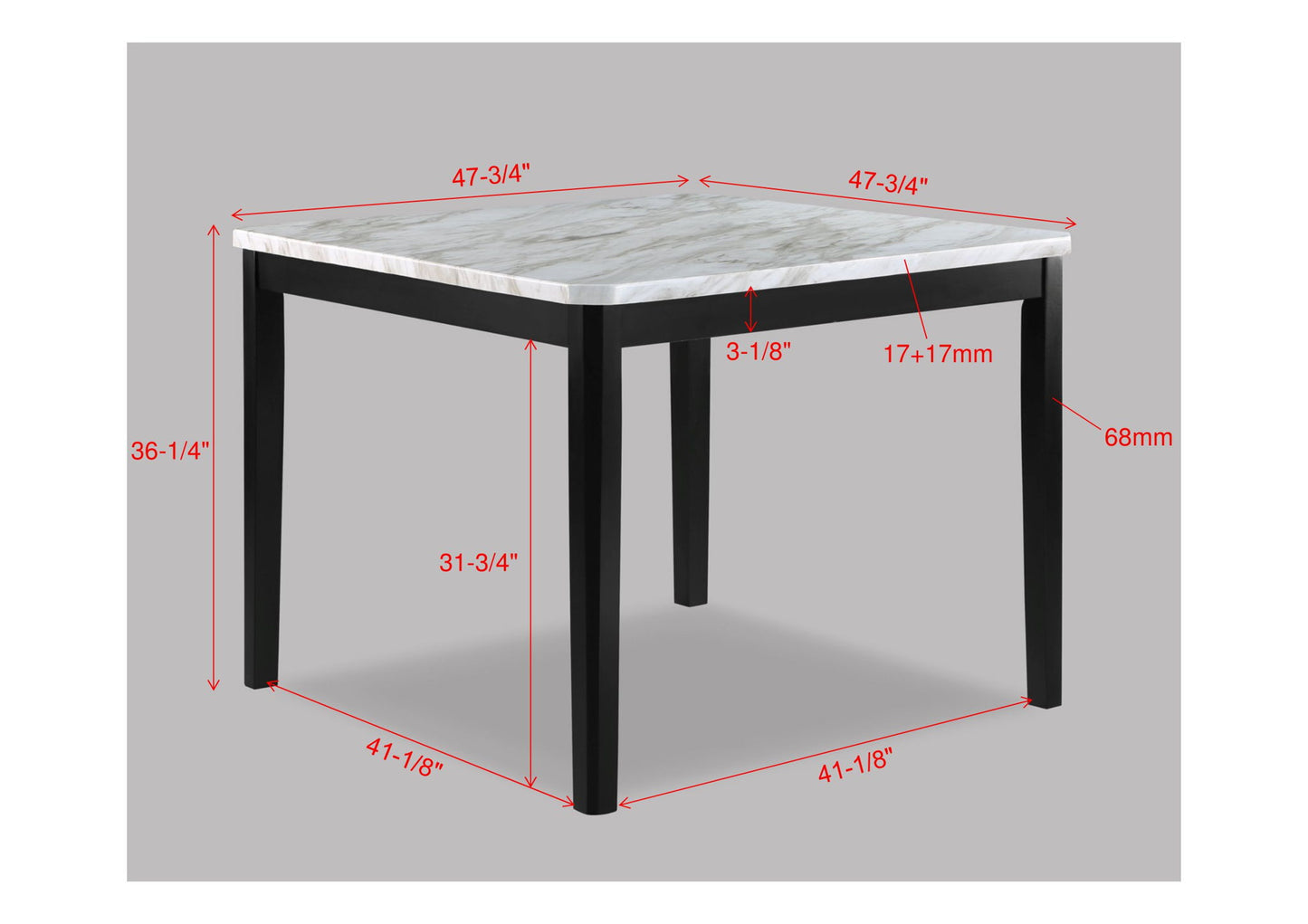 Pascal - Counter Dining Room Set