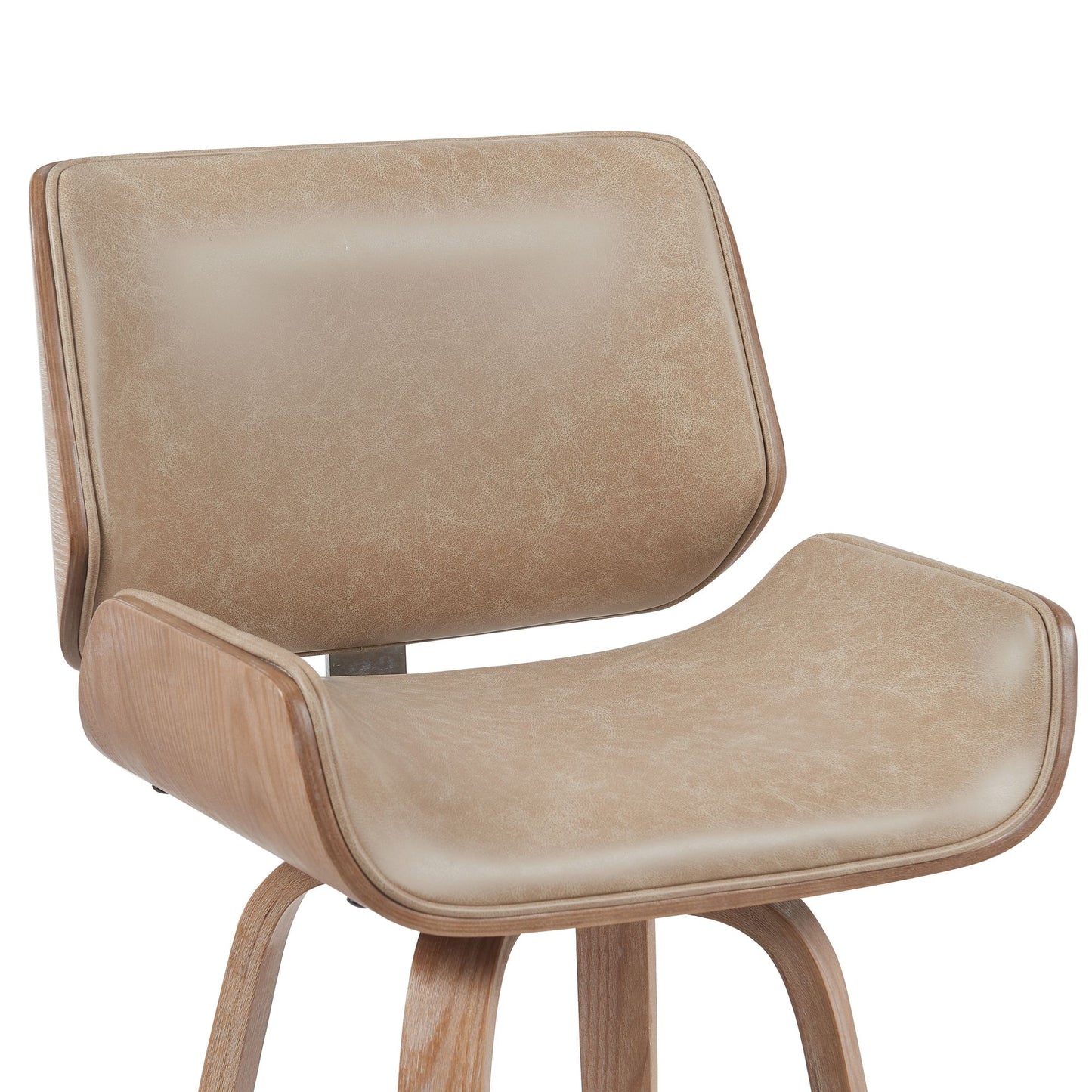 Tyler - Swivel Bar Stool - Light Brown