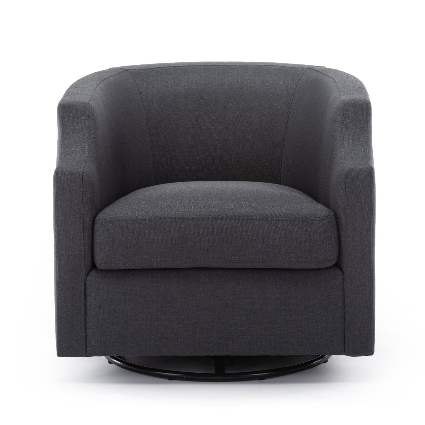 Isabelle - Swivel Glider Barrel Chair