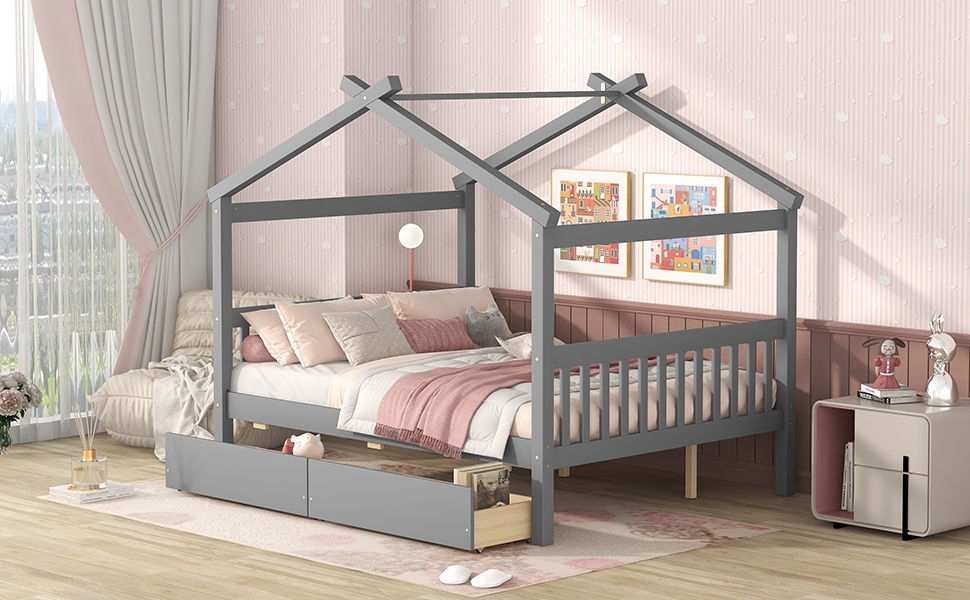 Imaginative Design House Bed