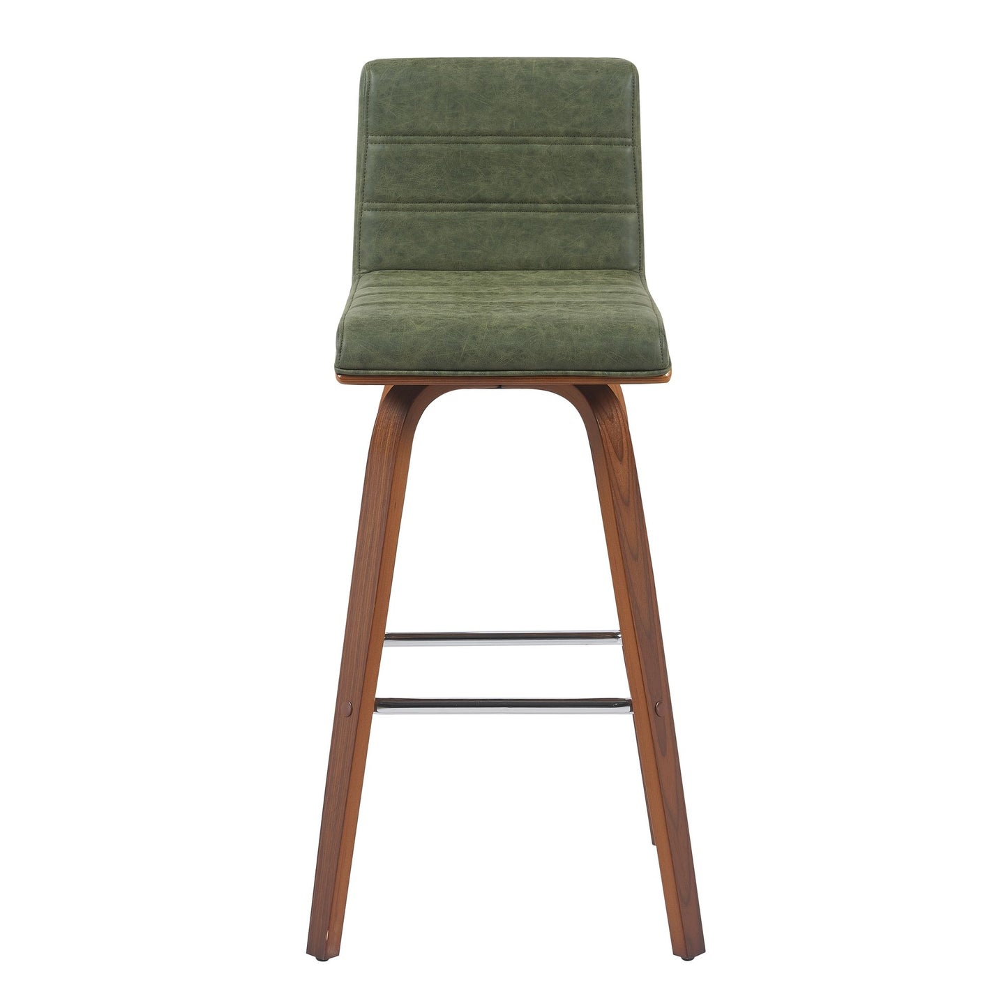 Vienna - Swivel Bar Stool - Walnut Base