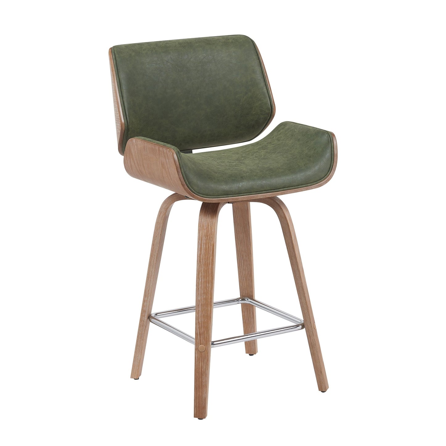 Tyler - Swivel Bar Stool - Light Brown