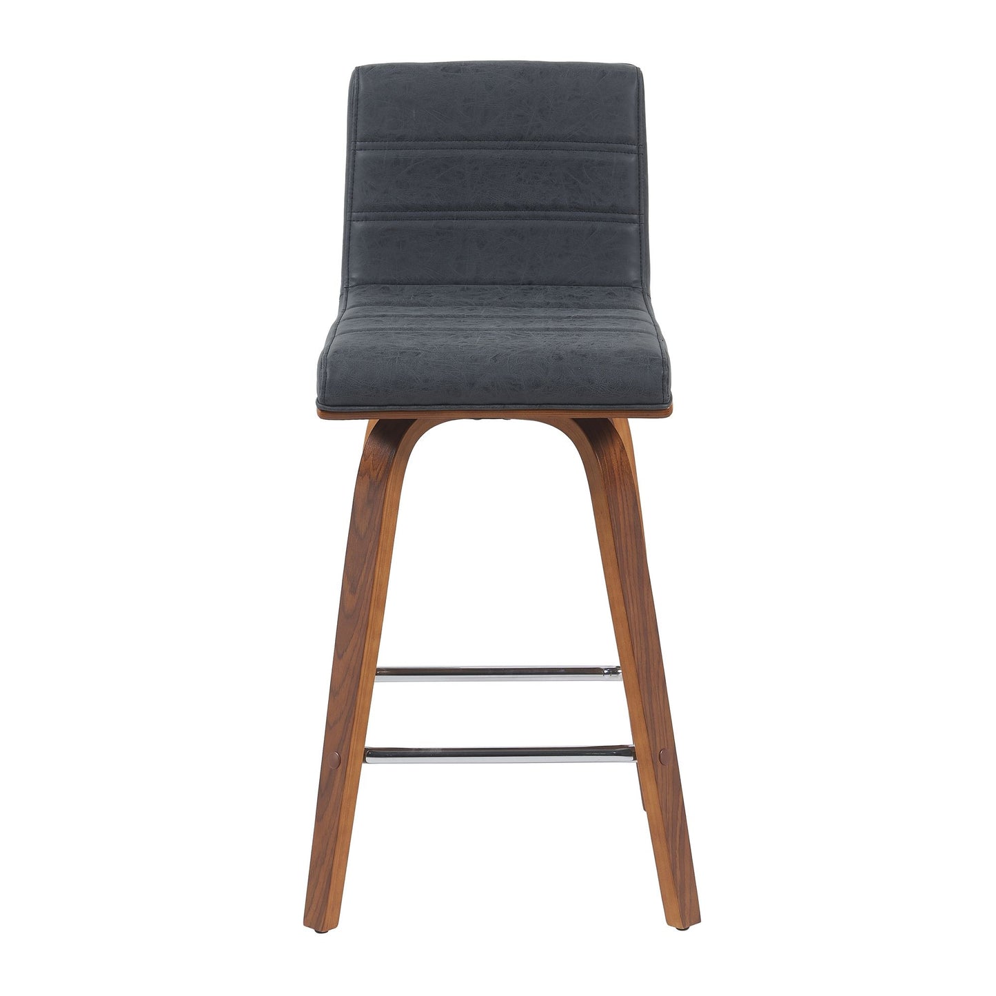 Vienna - Swivel Bar Stool - Walnut Base