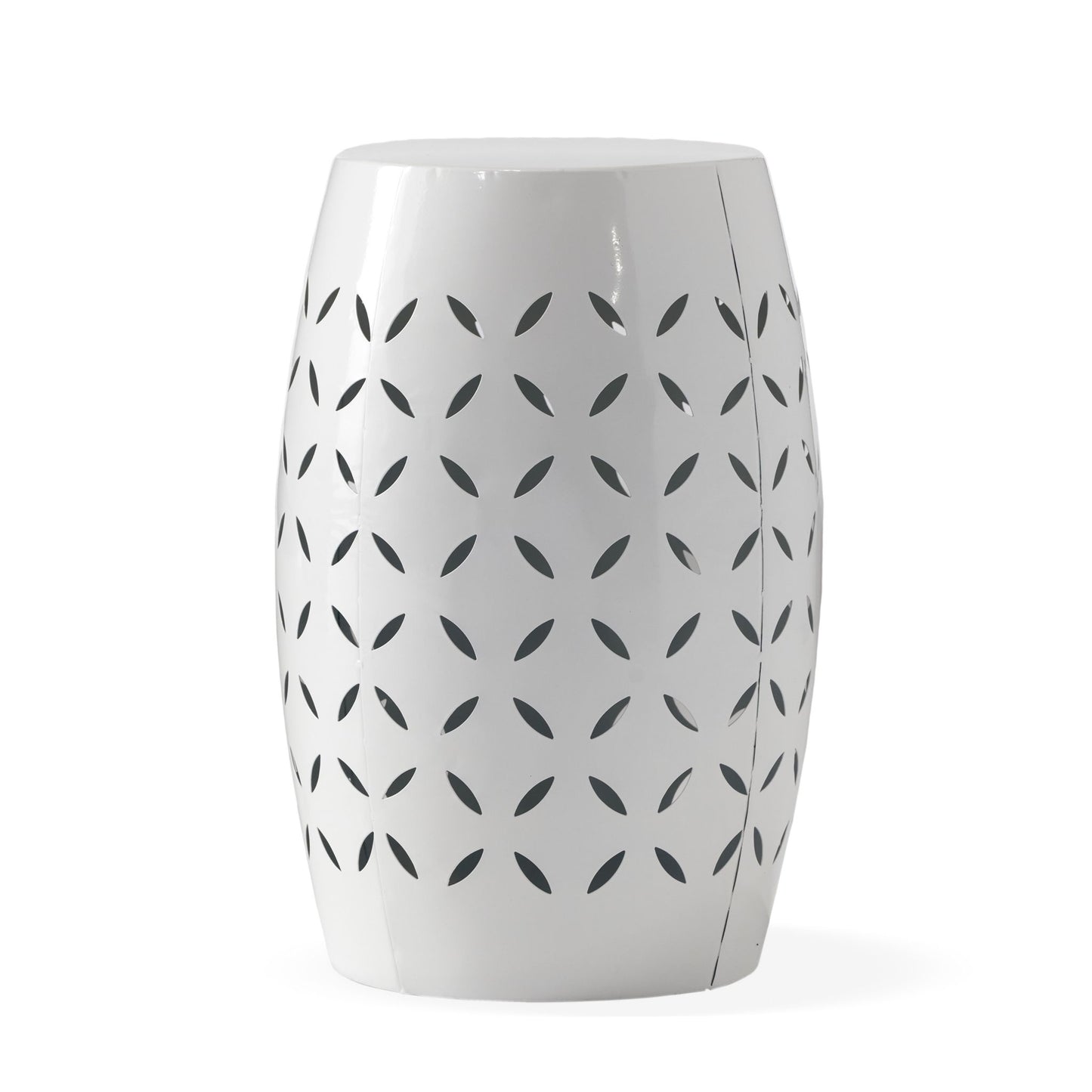 Lilac - Lace Cut Side Table, Compact Design