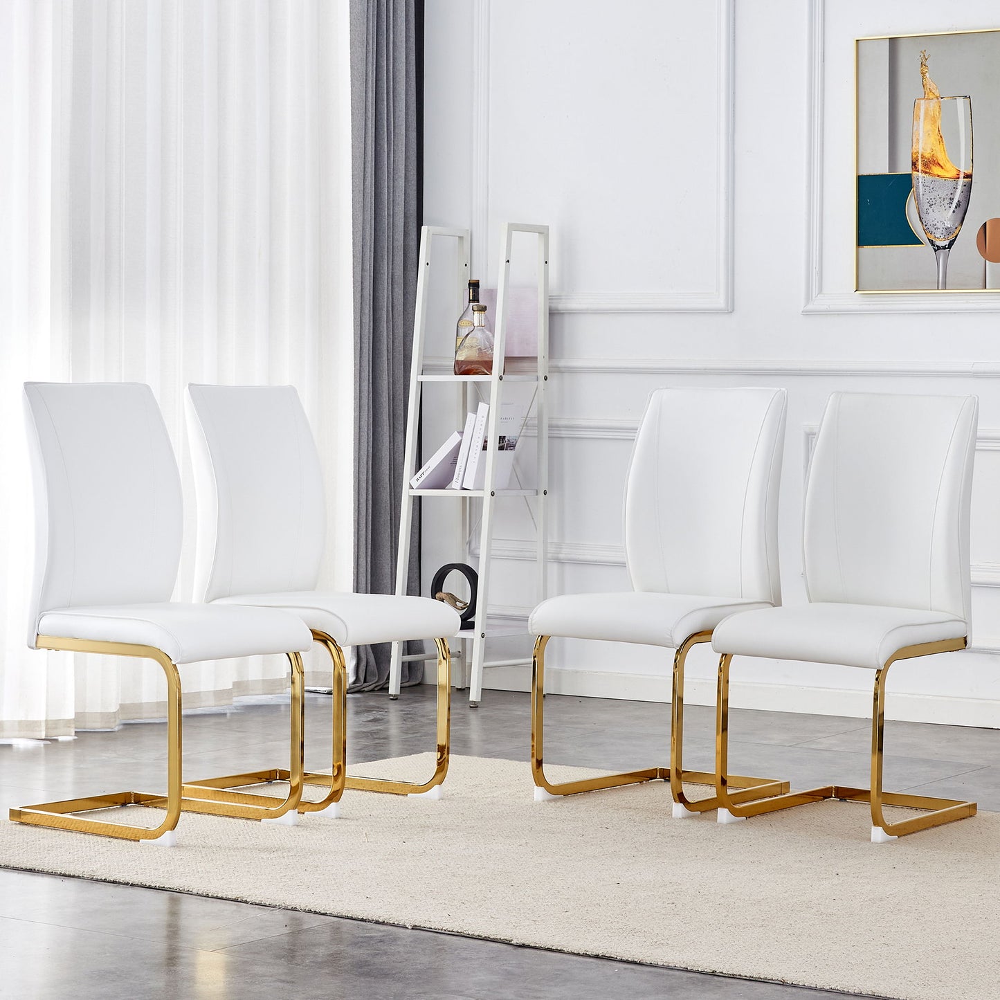 Luxury Simple Arch Chair With Arched Leg
