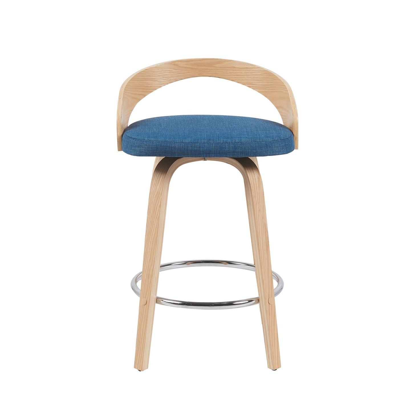 Sonia - Swivel Bar Height Stool - Brown