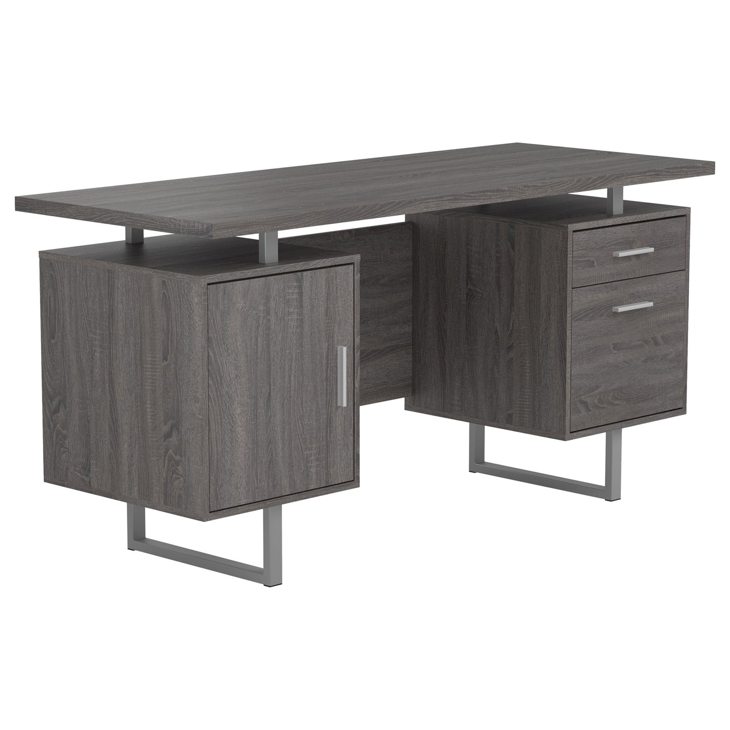 Contemporary 2 Drawer Computer Desk