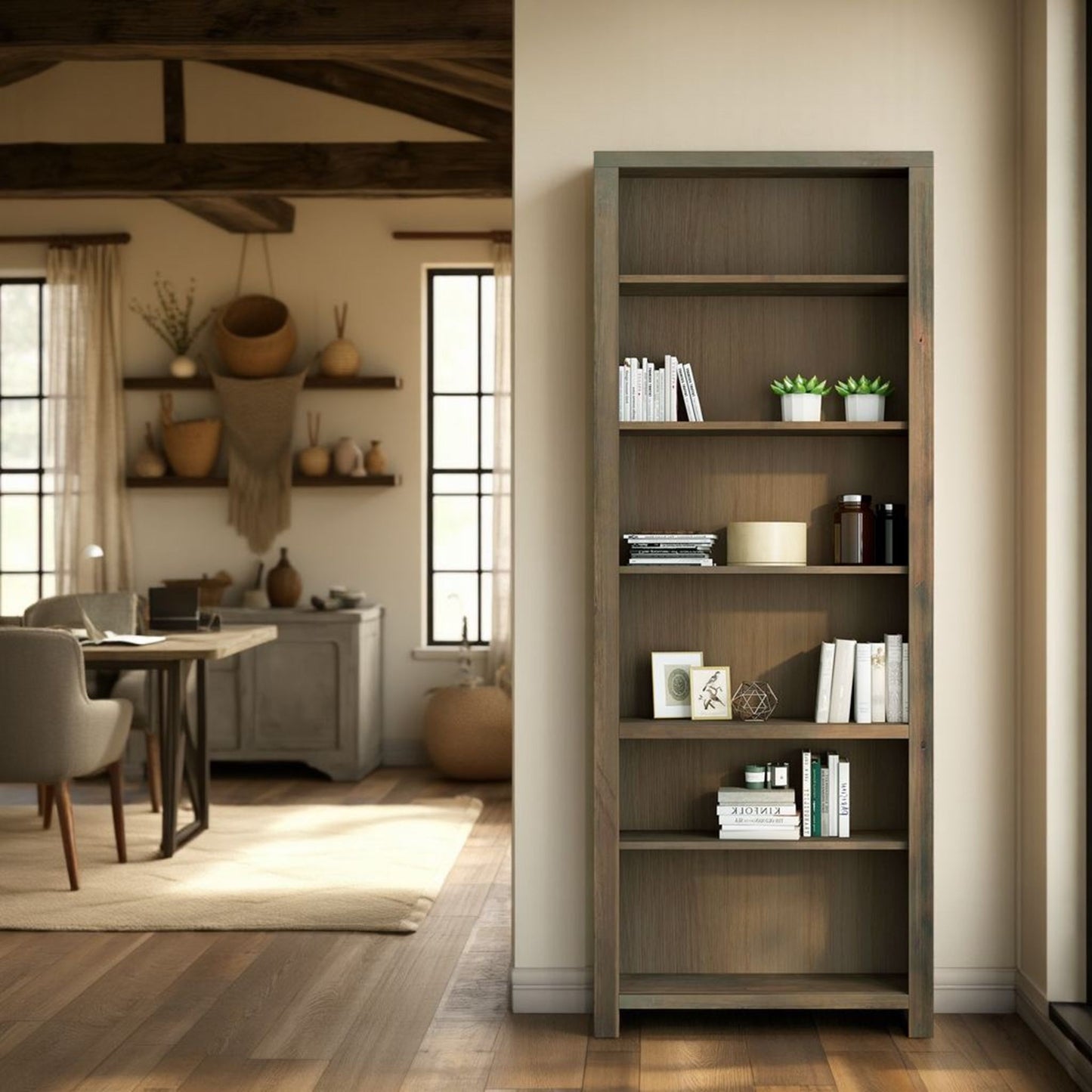 Joshua Creek - Bookcase - Wood