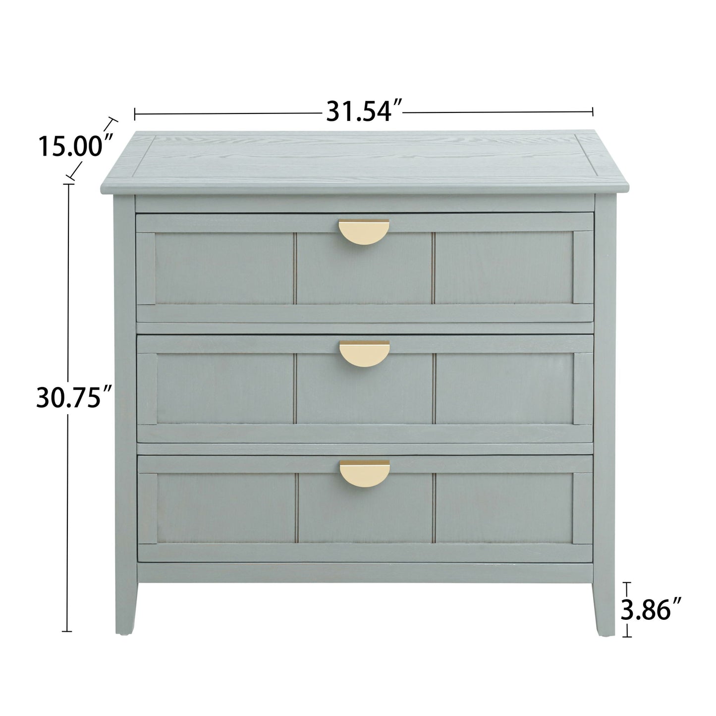 Classic 3 Drawer Cabinet