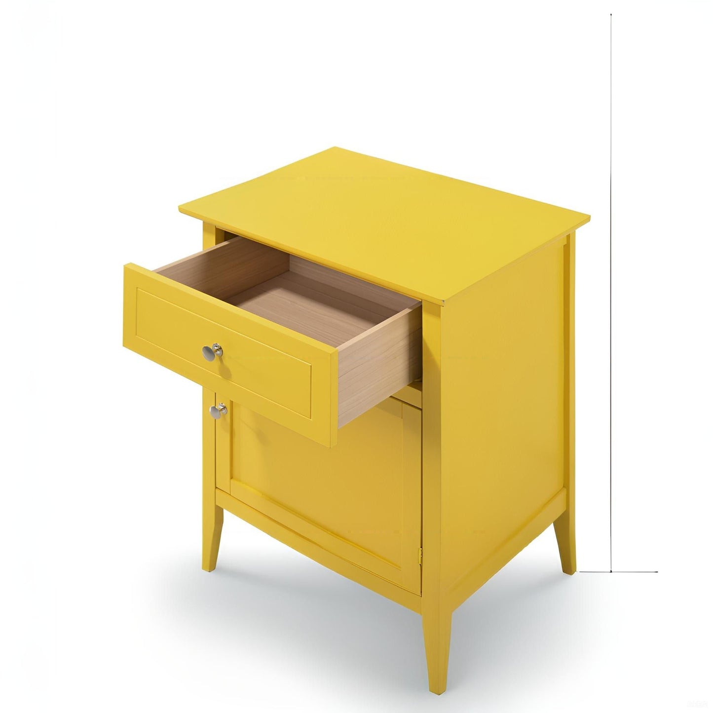 Izzy - 1 Drawer /1 Door Nightstand
