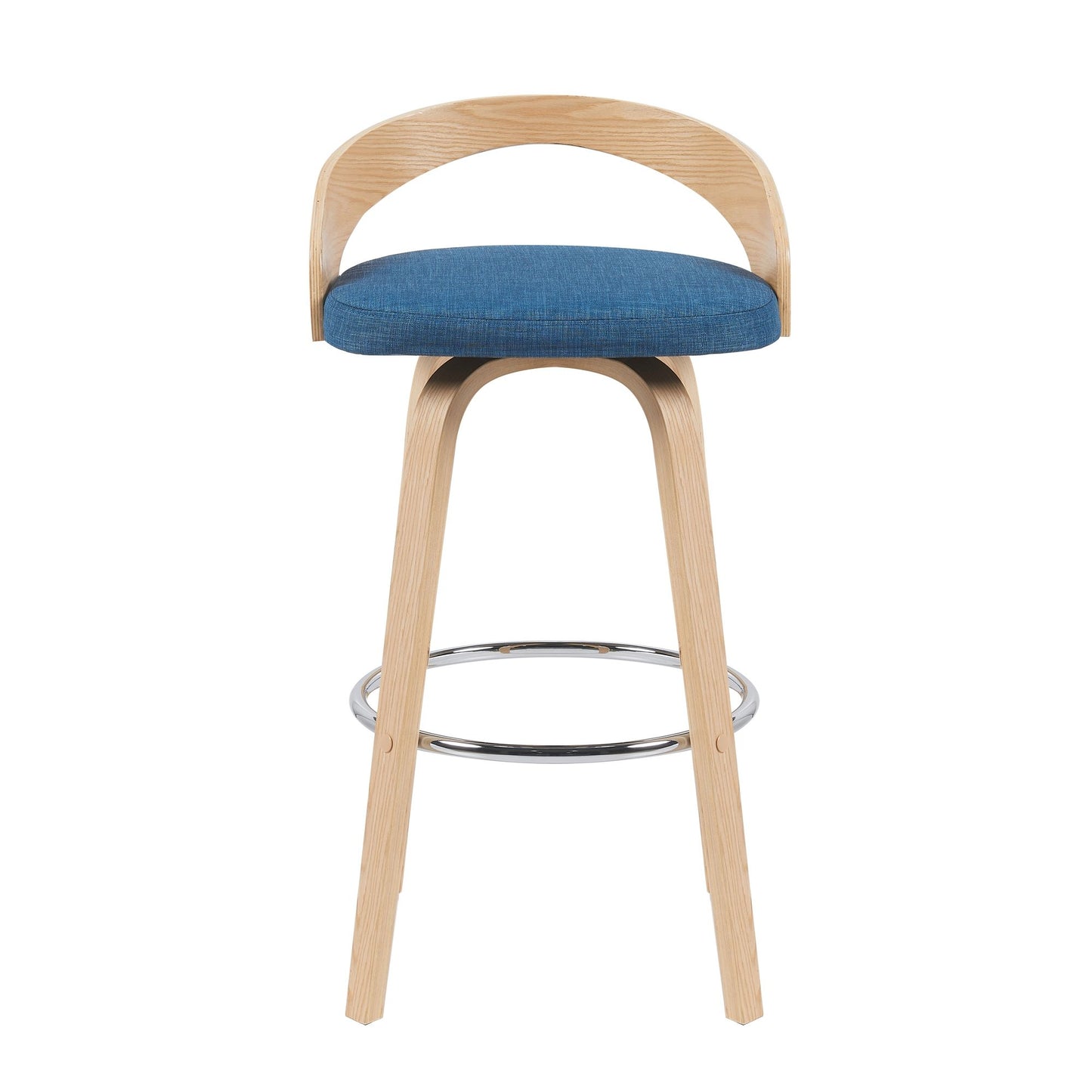 Sonia - Swivel Bar Height Stool - Brown