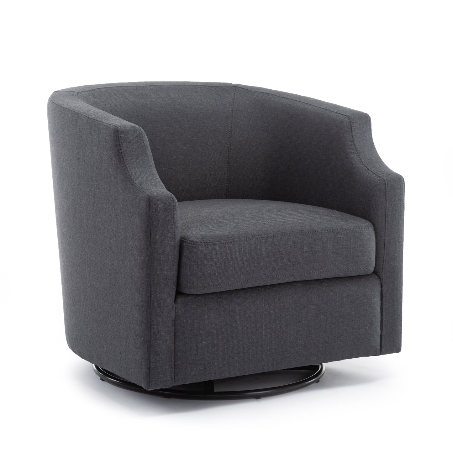 Isabelle - Swivel Glider Barrel Chair