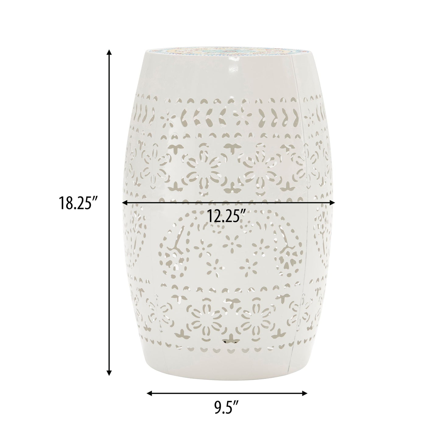 Lilac - Mosaic Side Table