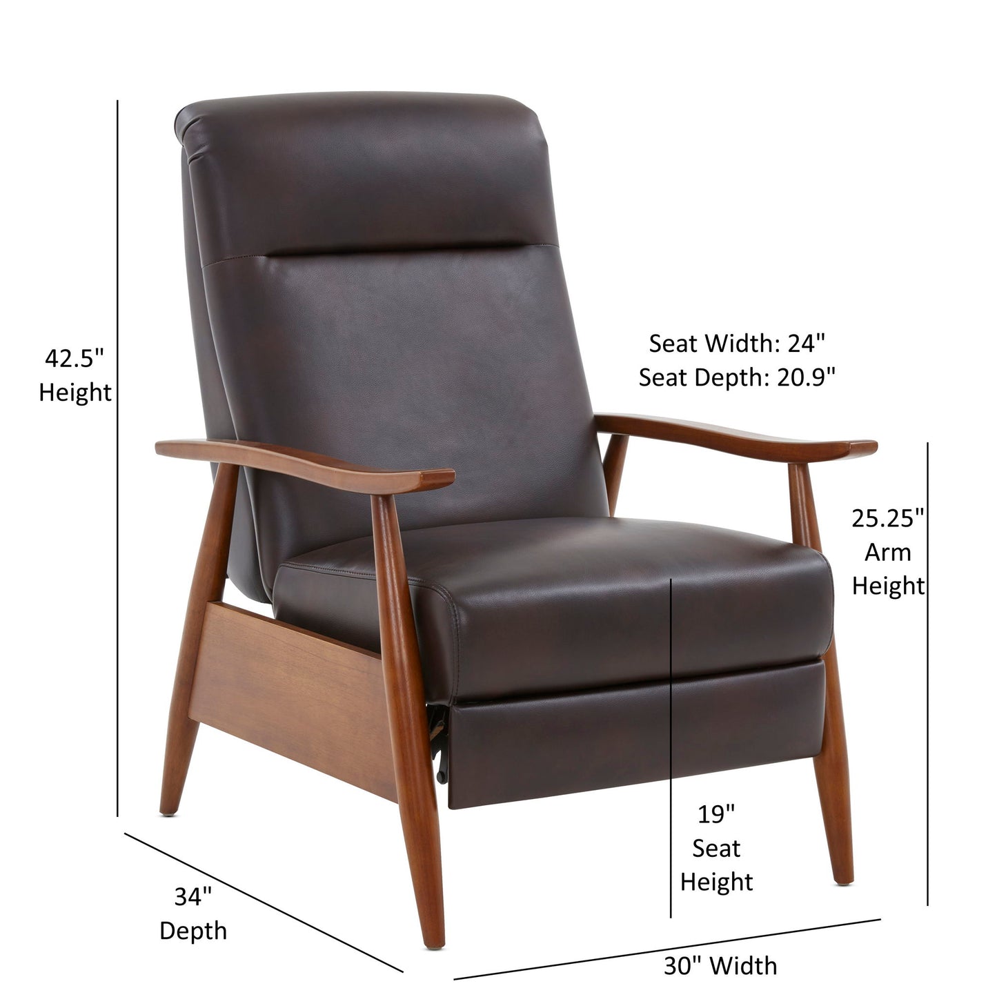 Sarasota - Arm Push Back Recliner