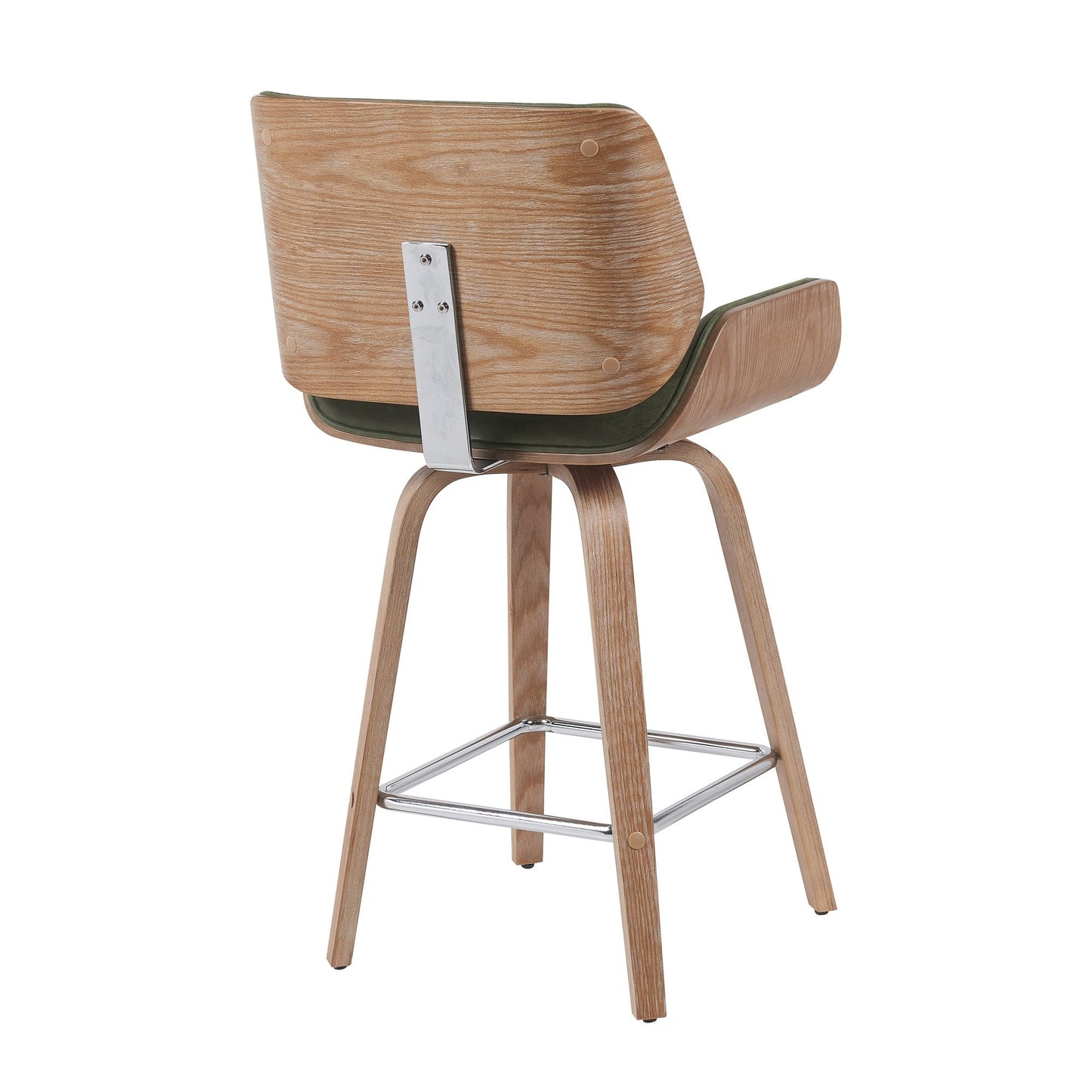 Tyler - Swivel Bar Stool - Light Brown