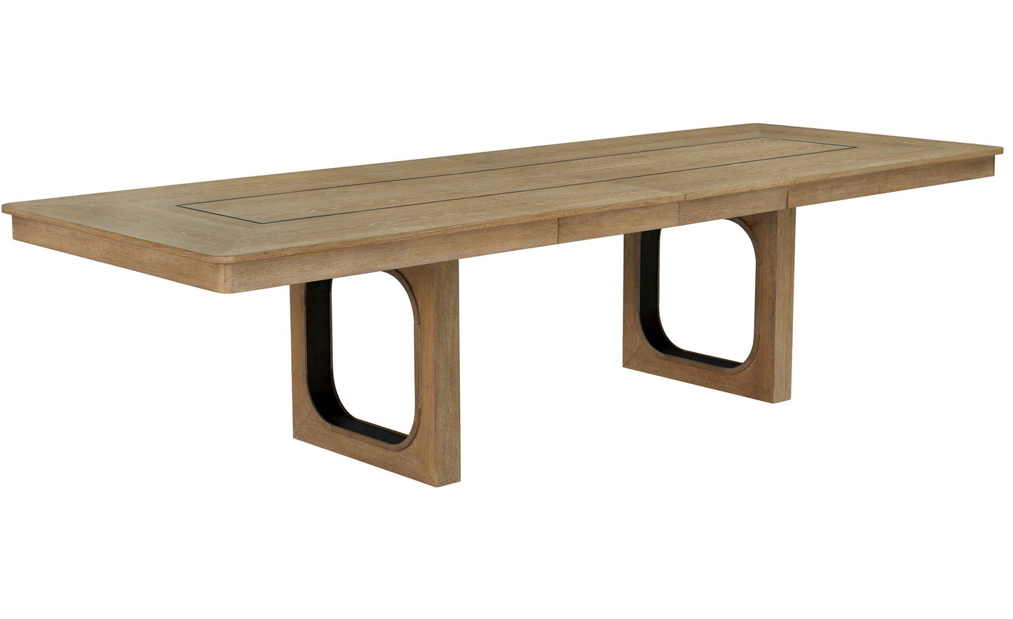 Escape - 84" Extendable Dining Table - Light Brown