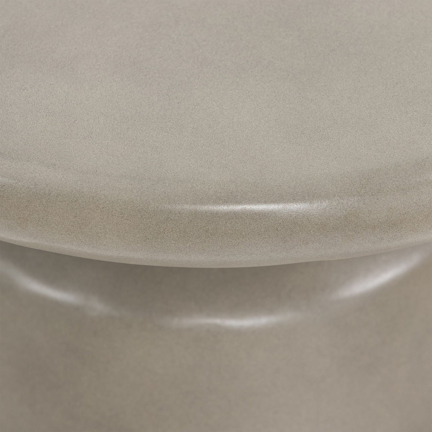Umbre - Indoor / Outdoor Accent Stool End Table - Concrete