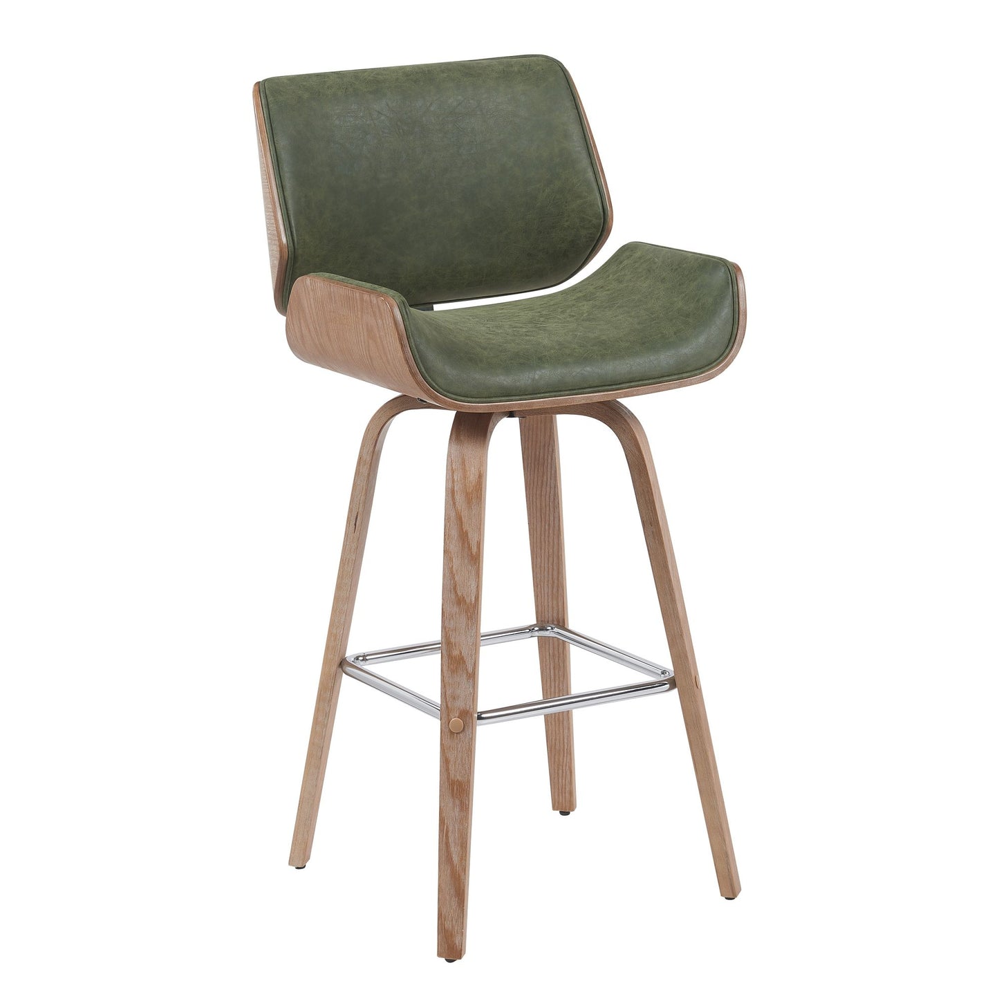 Tyler - Swivel Bar Stool - Light Brown