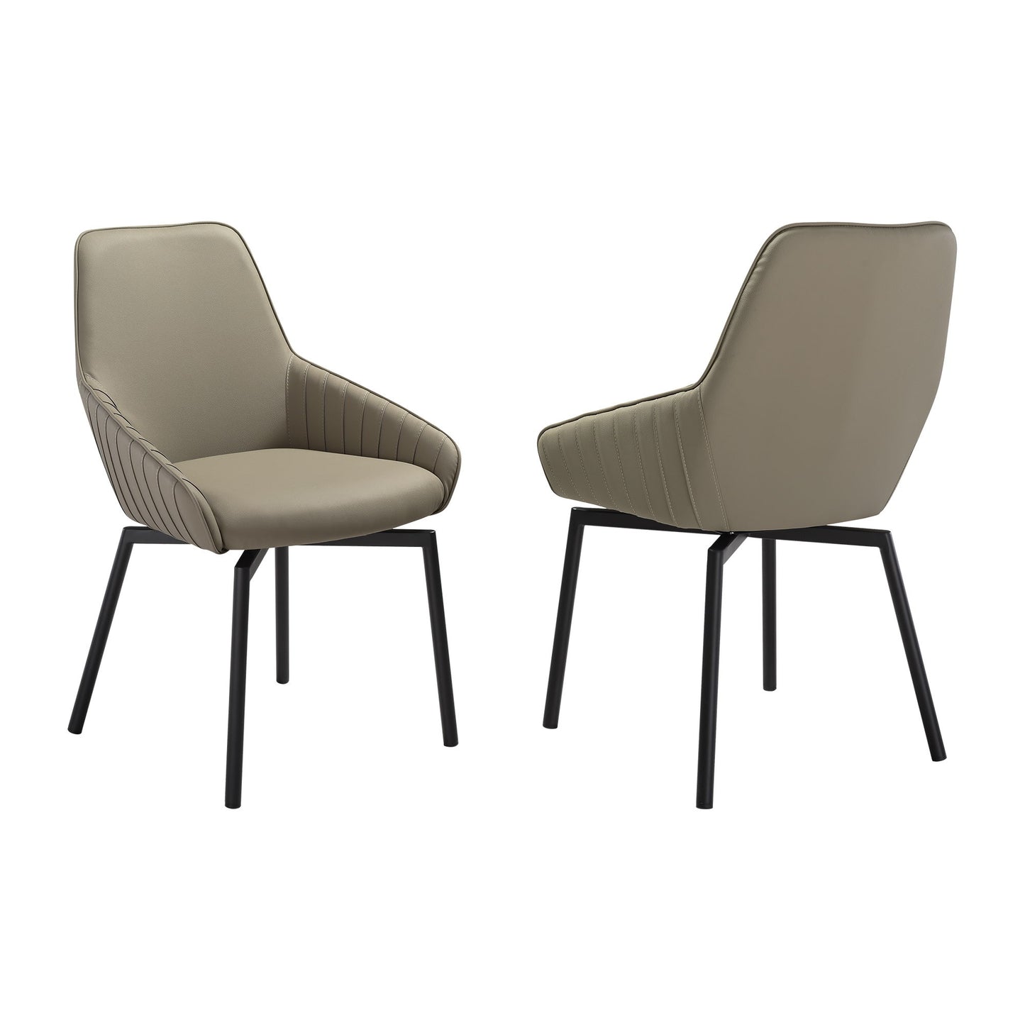 Shilo - Swivel Upholstered Dining Chair (Set of 2)