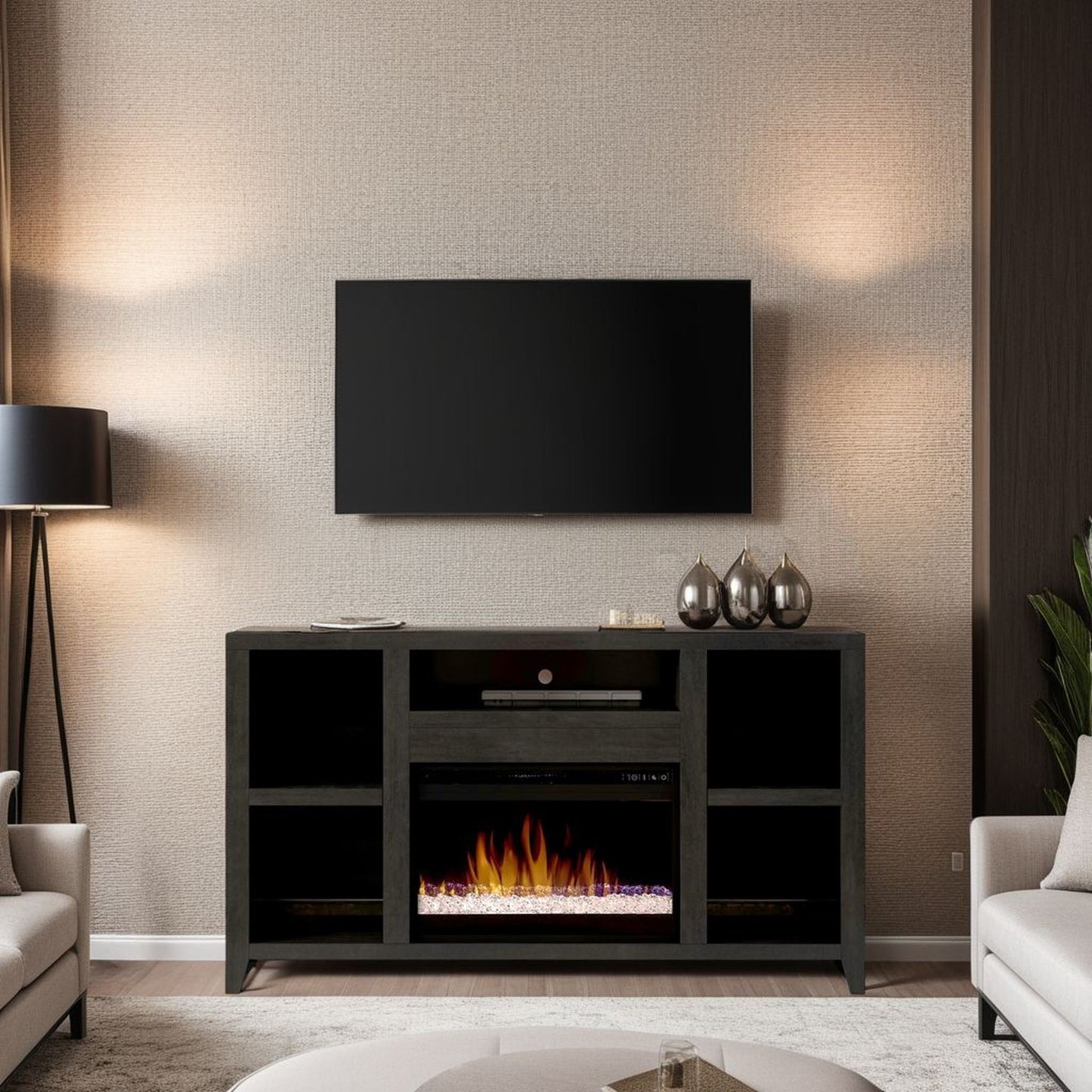 Urban Loft - Electric Fireplace TV Console