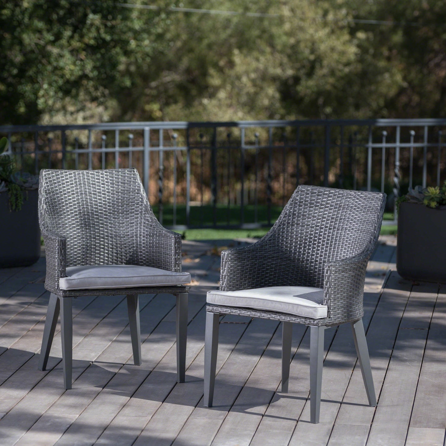 Hillhurst - Outdoor Chair Comfortable, Weather Resistant Cushion (Set of 2)