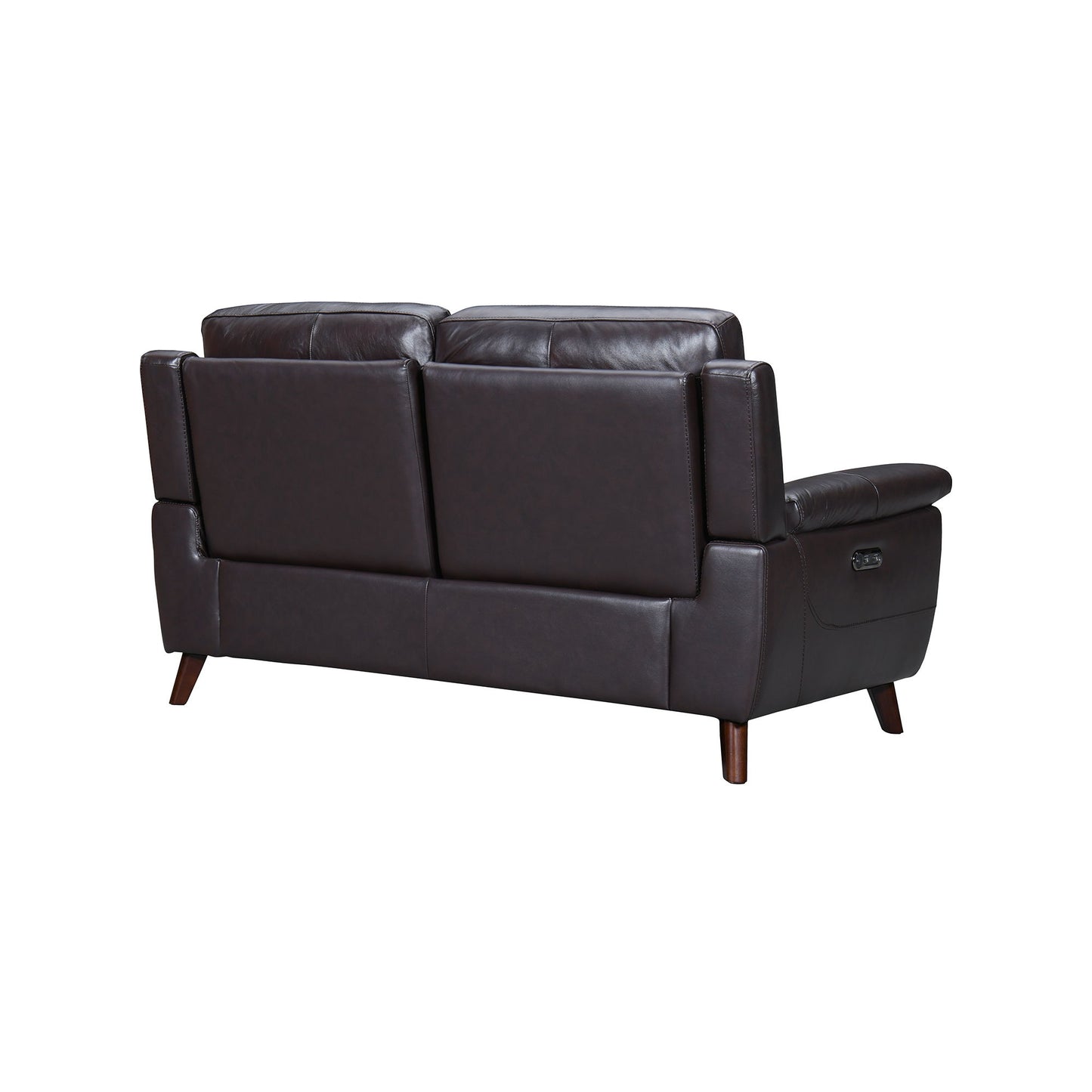 Lizette - Leather Power Recliner Loveseat With USB