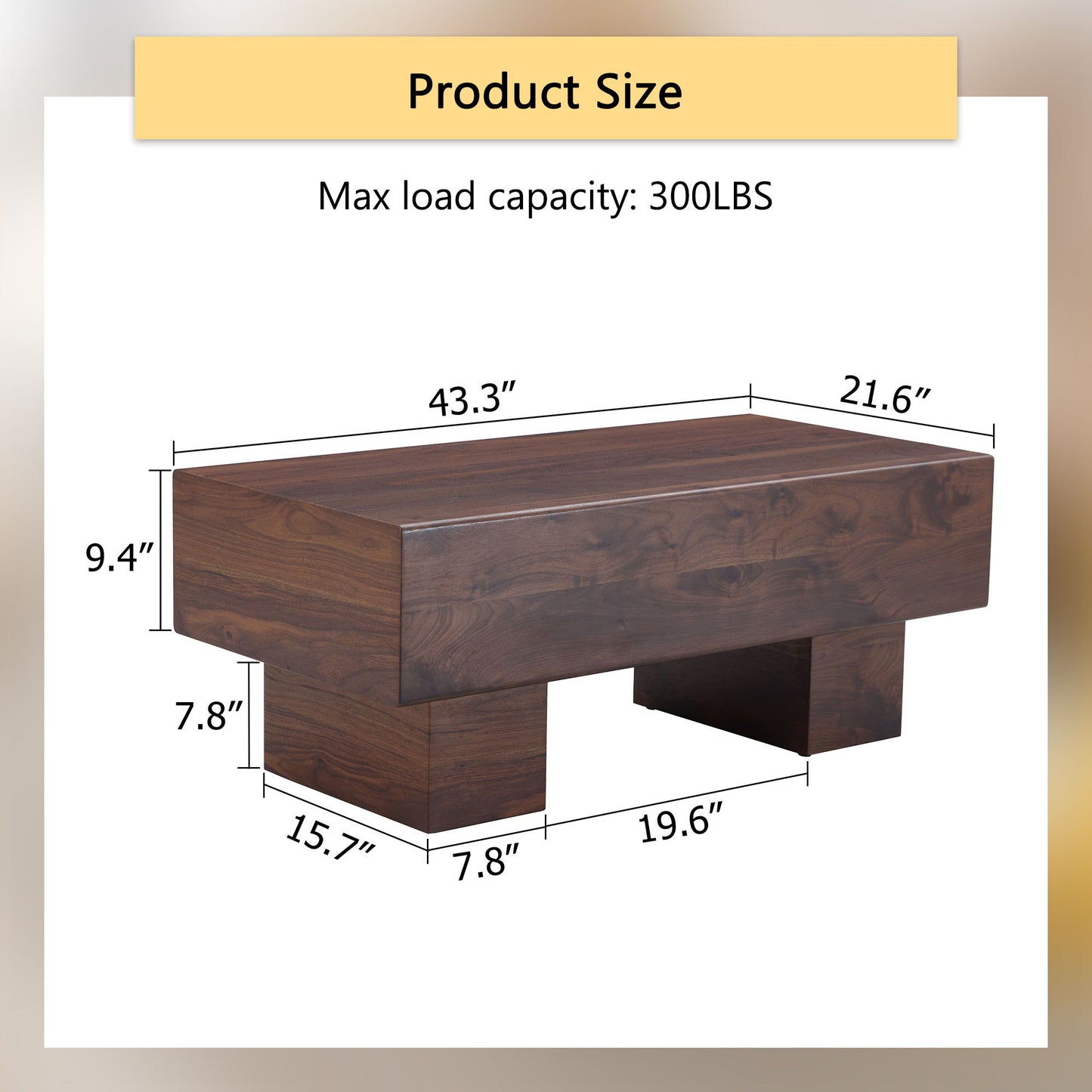 Modern Simple Coffee Table