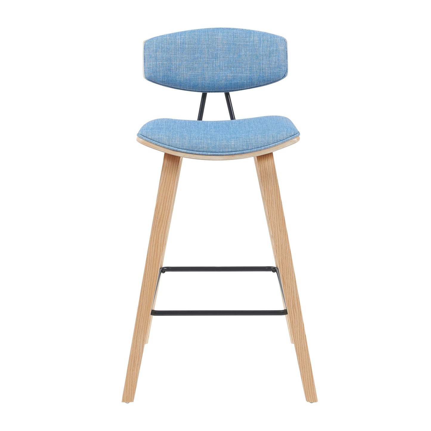 Fox - Swivel Bar Height Stool - Light Brown