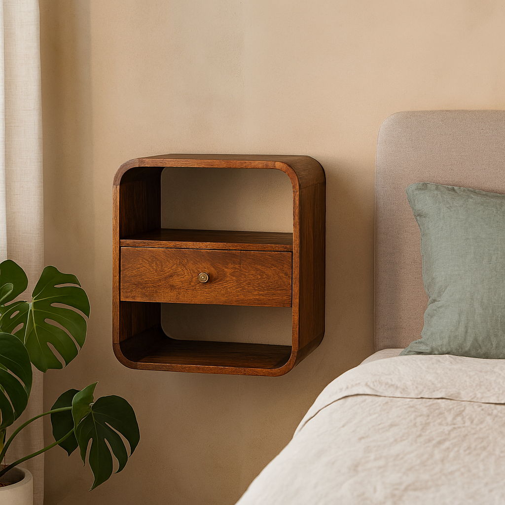 Curve Drawer Nightstand