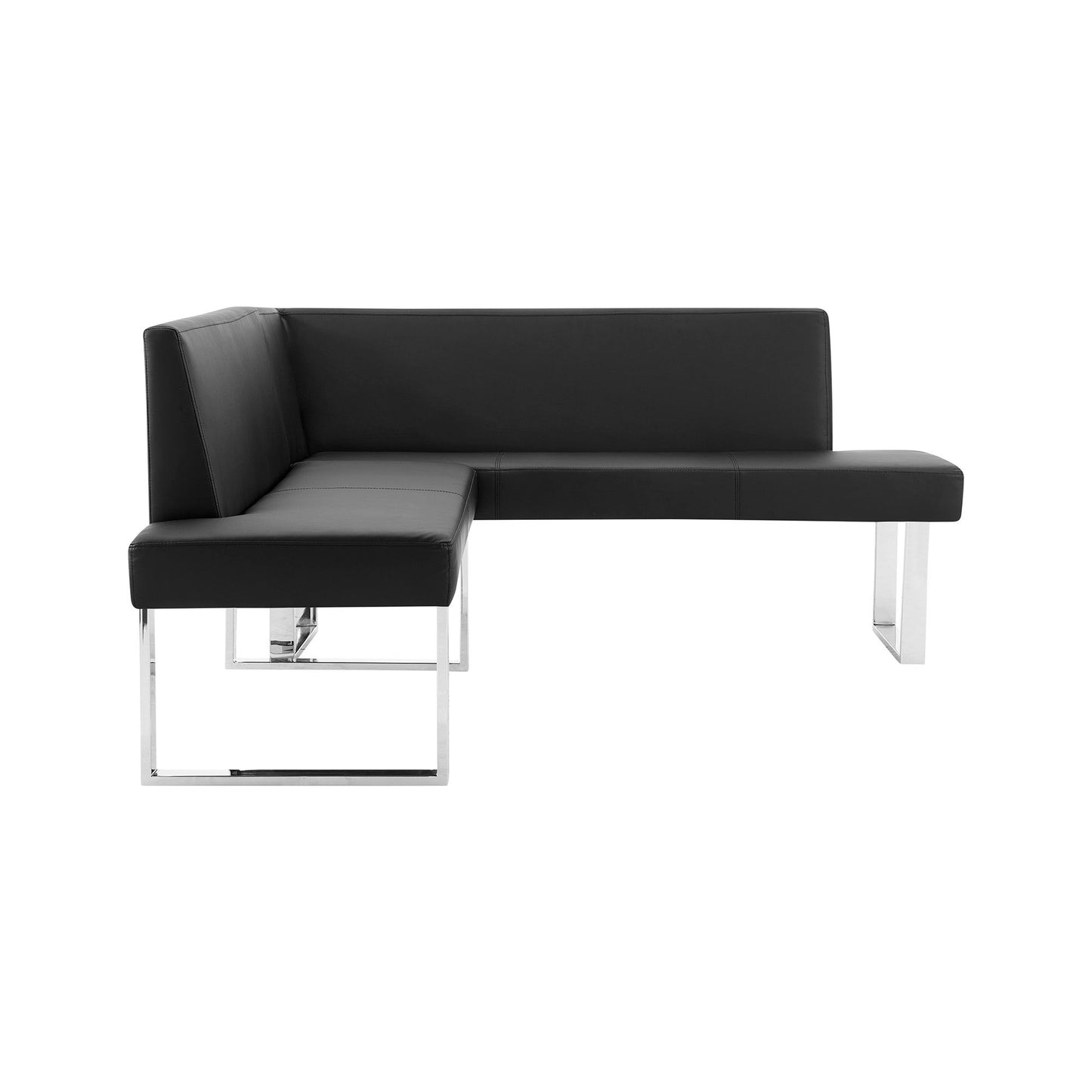 Amanda - Corner Sofa - Black