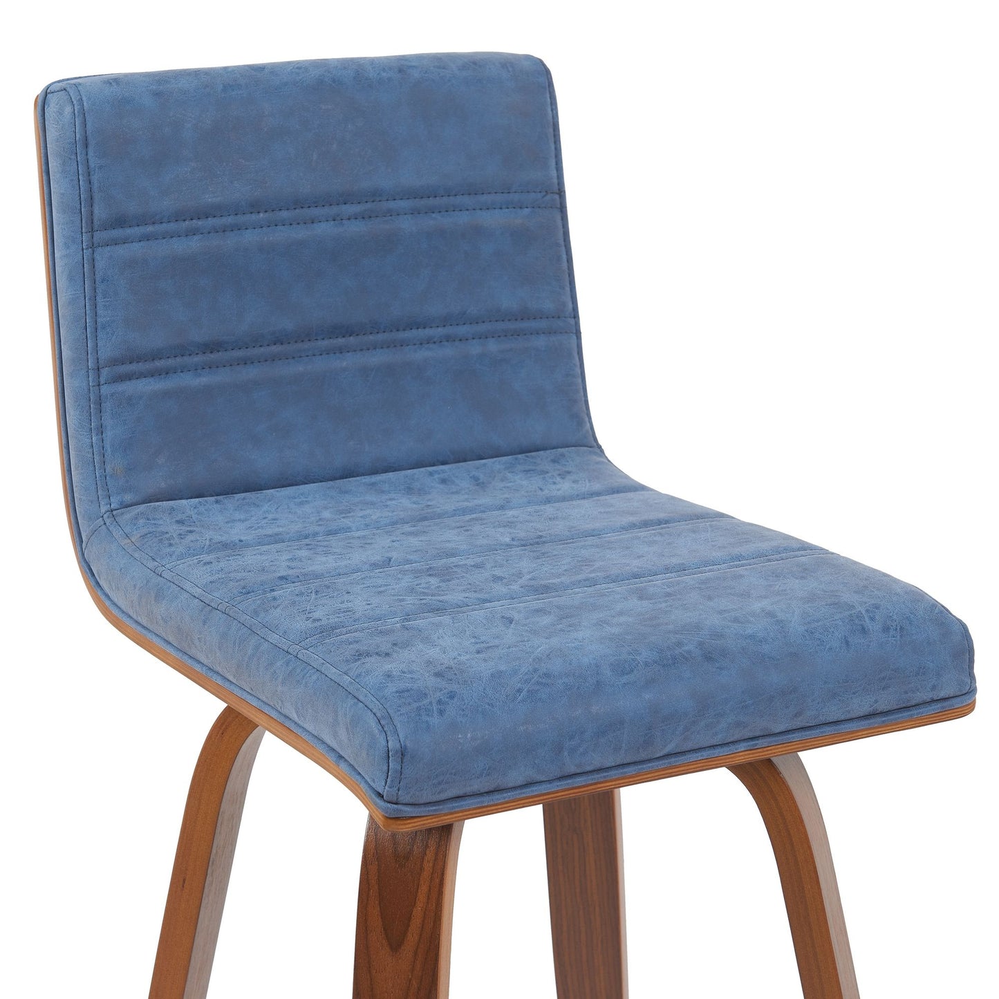 Vienna - Swivel Bar Stool - Walnut Base