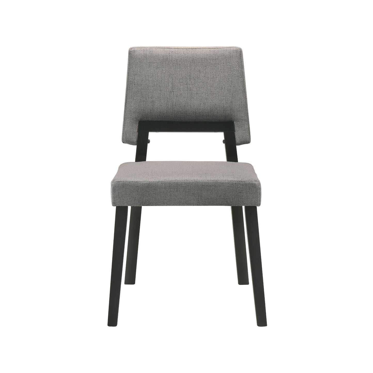 Channell - Dining Chair (Set of 2) - Black / Charcoal