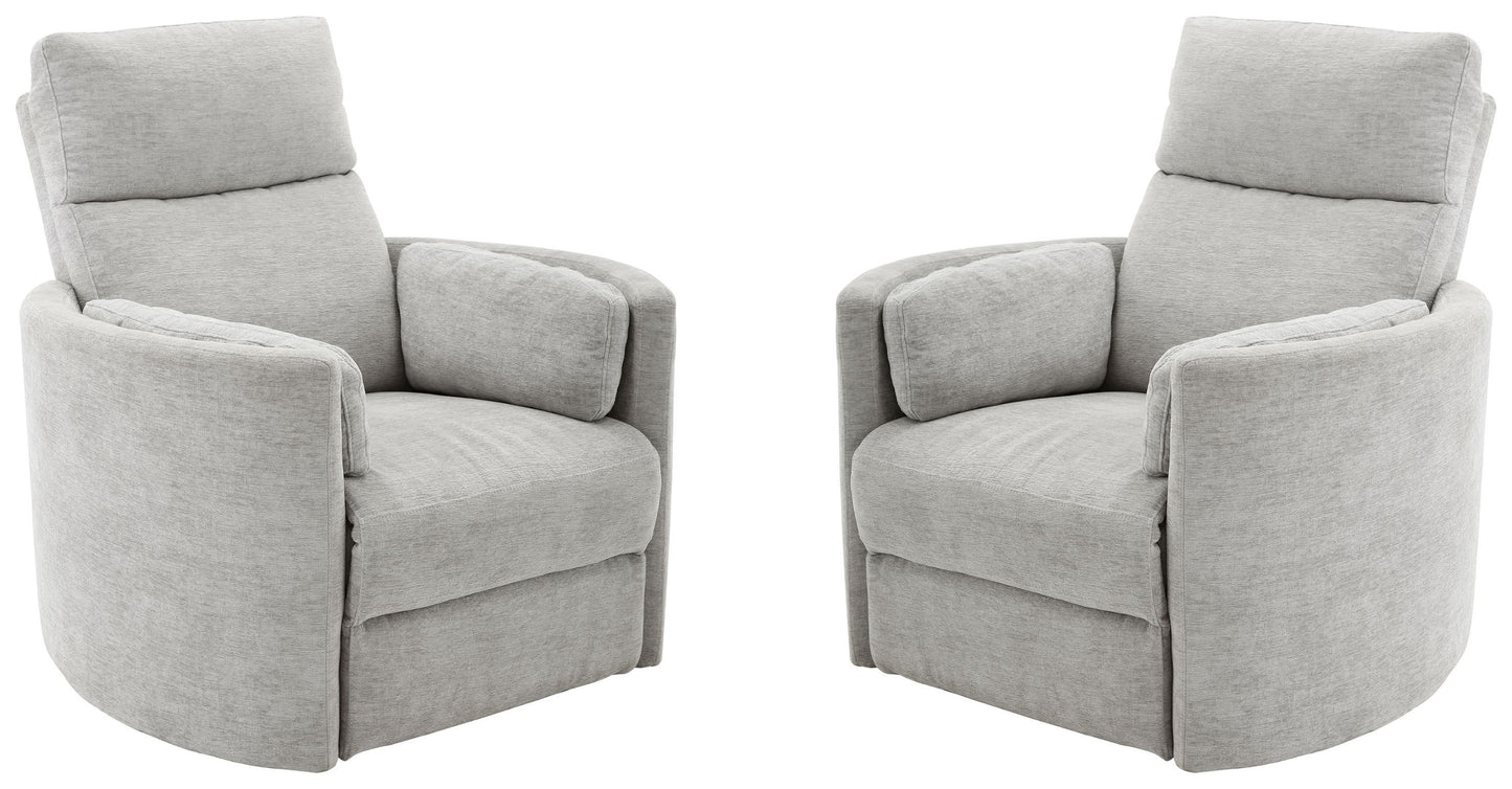 Radius - Power Swivel Glider Recliner (Set of 2)