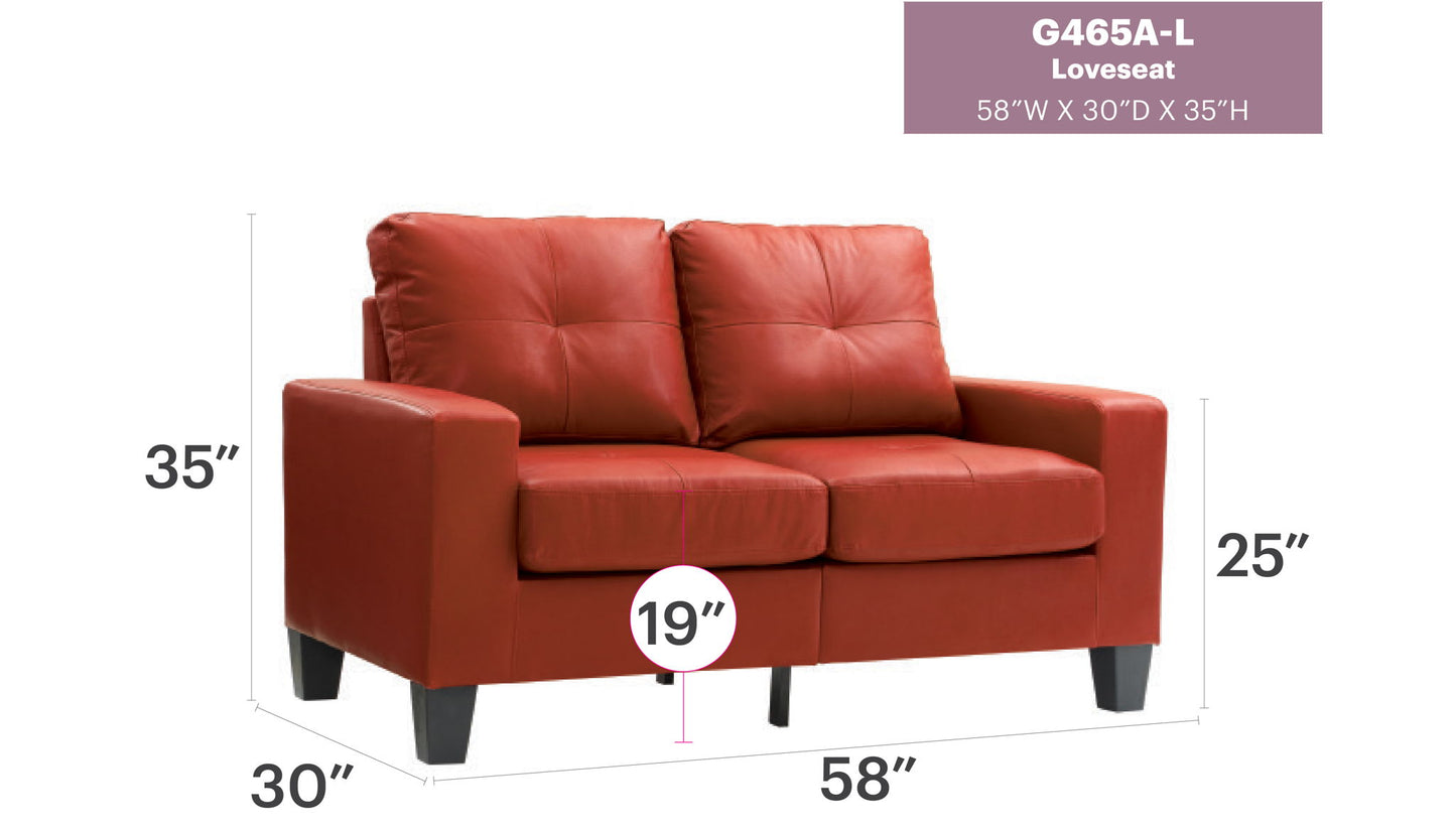 Track Arm Loveseat For Cozy Spaces